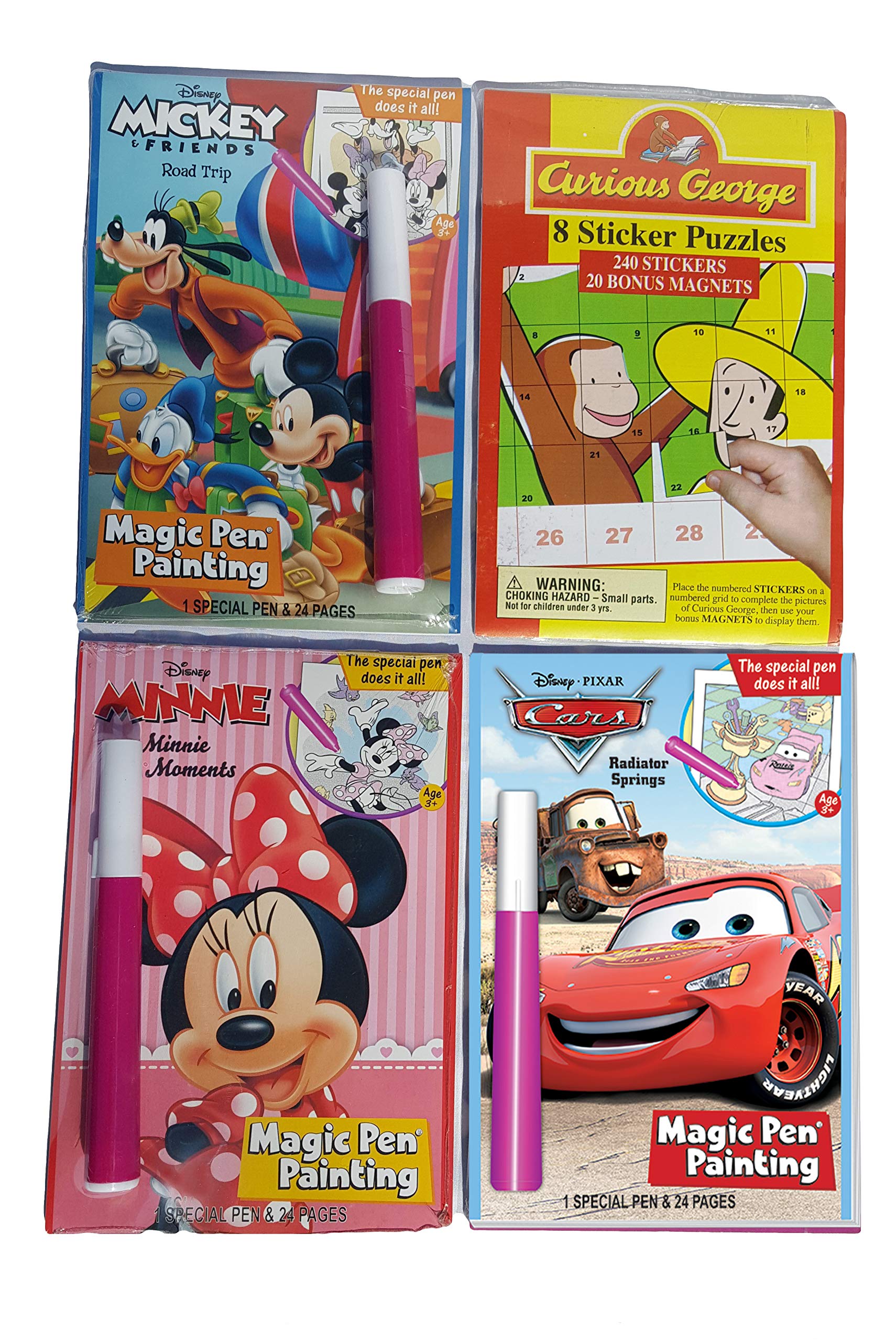 Buy Disney Ultimate Sticker Book and Magic Pen Set Pixar Cars, Curious Mickey and