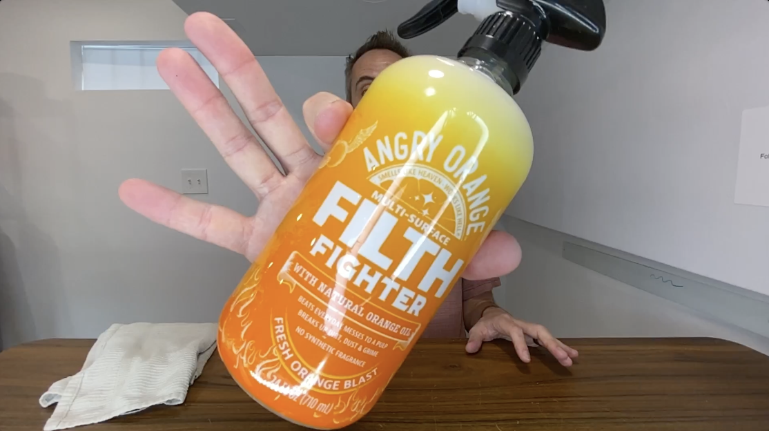 TESTING Angry Orange Citrus Multipurpose Cleaner Spray