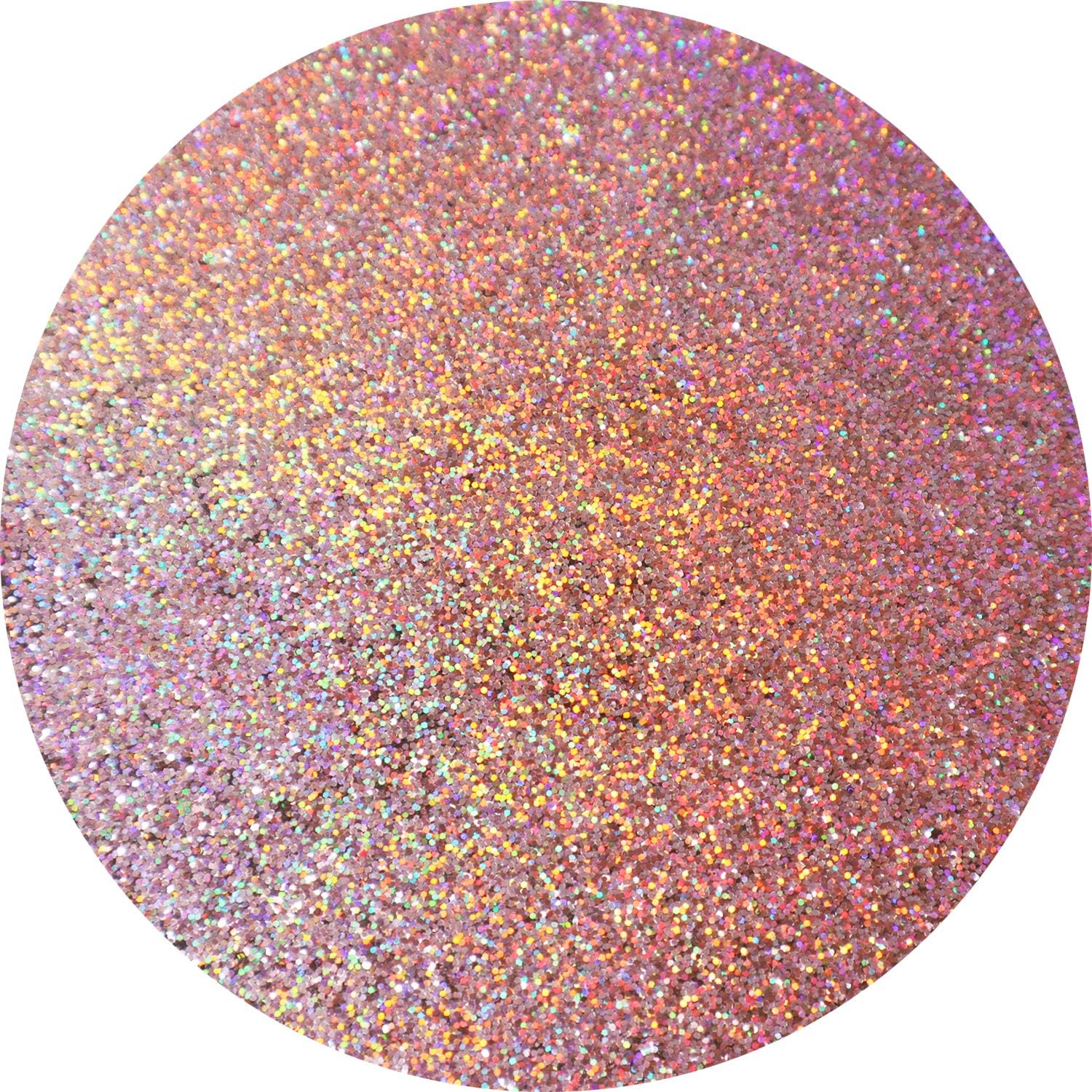 Hemway Glitter Shaker Rose Gold Holographic 110g Fine, Craft Glitter Shaker for Resin & Epoxy Crafts, Christmas Art Supplies - Image 3