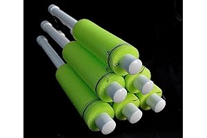 Catfish Noodle Jugs Pack of 6 Lime Green 20in