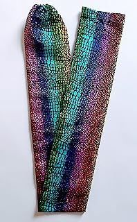 Stethoscope Covers Handmade Variety Patterns Colors 100% Cotton Scrunchie (Rainbow Speckles)