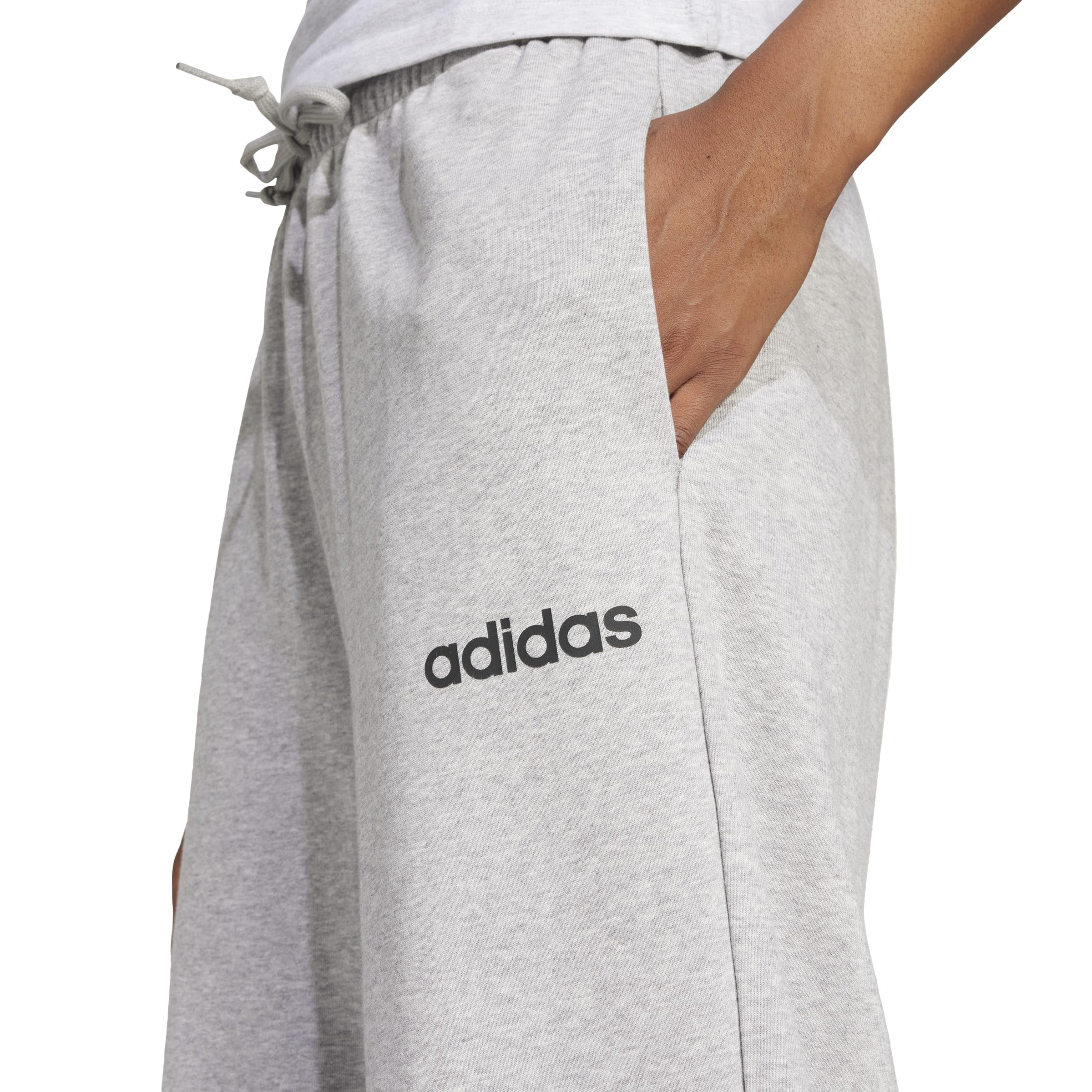 adidas Essentials Linear French Terry Cuffed Pants - Spodnie golfowe Kobiety