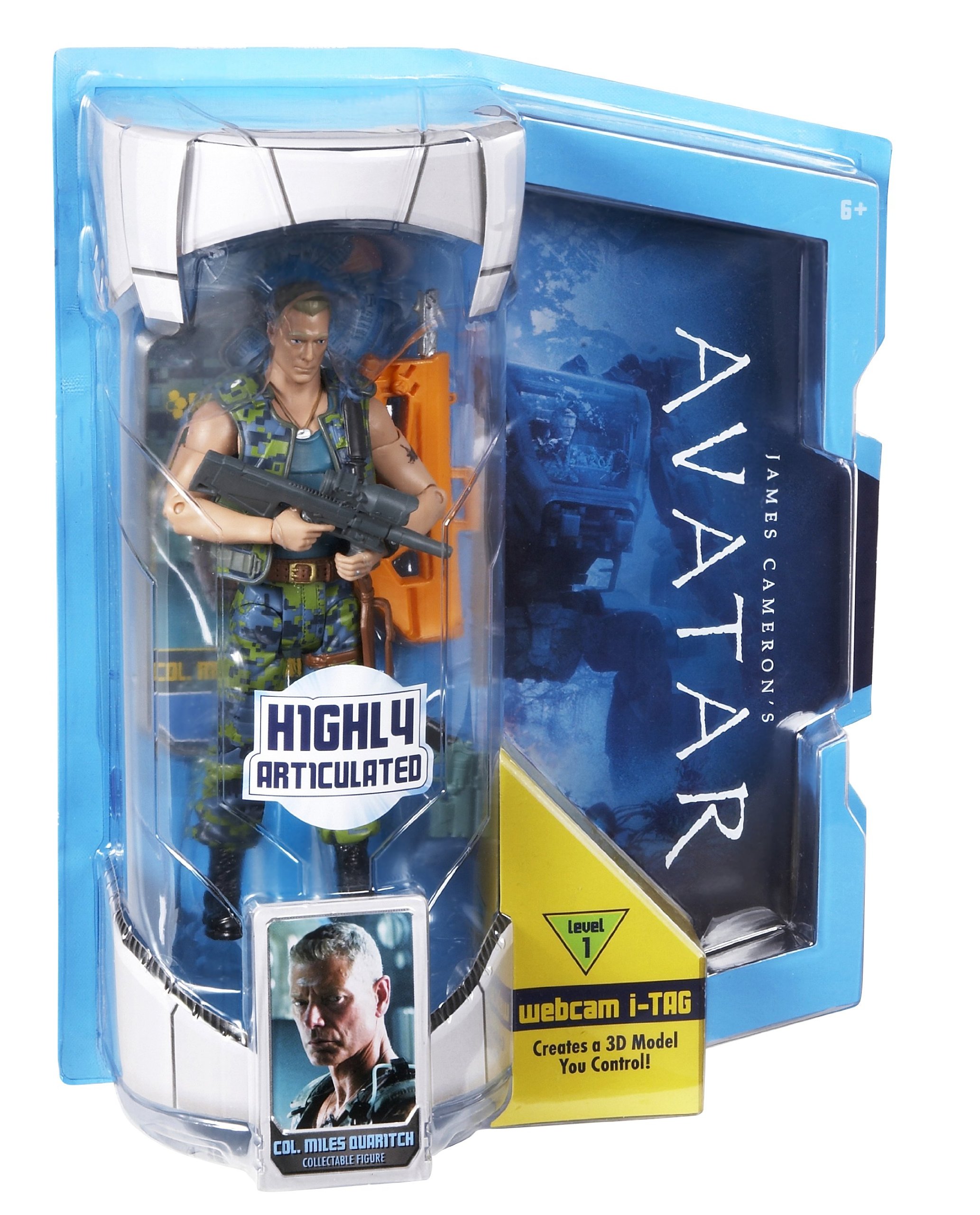 McFarlane Avatar figurine Colonel Miles Quaritch 10 cm