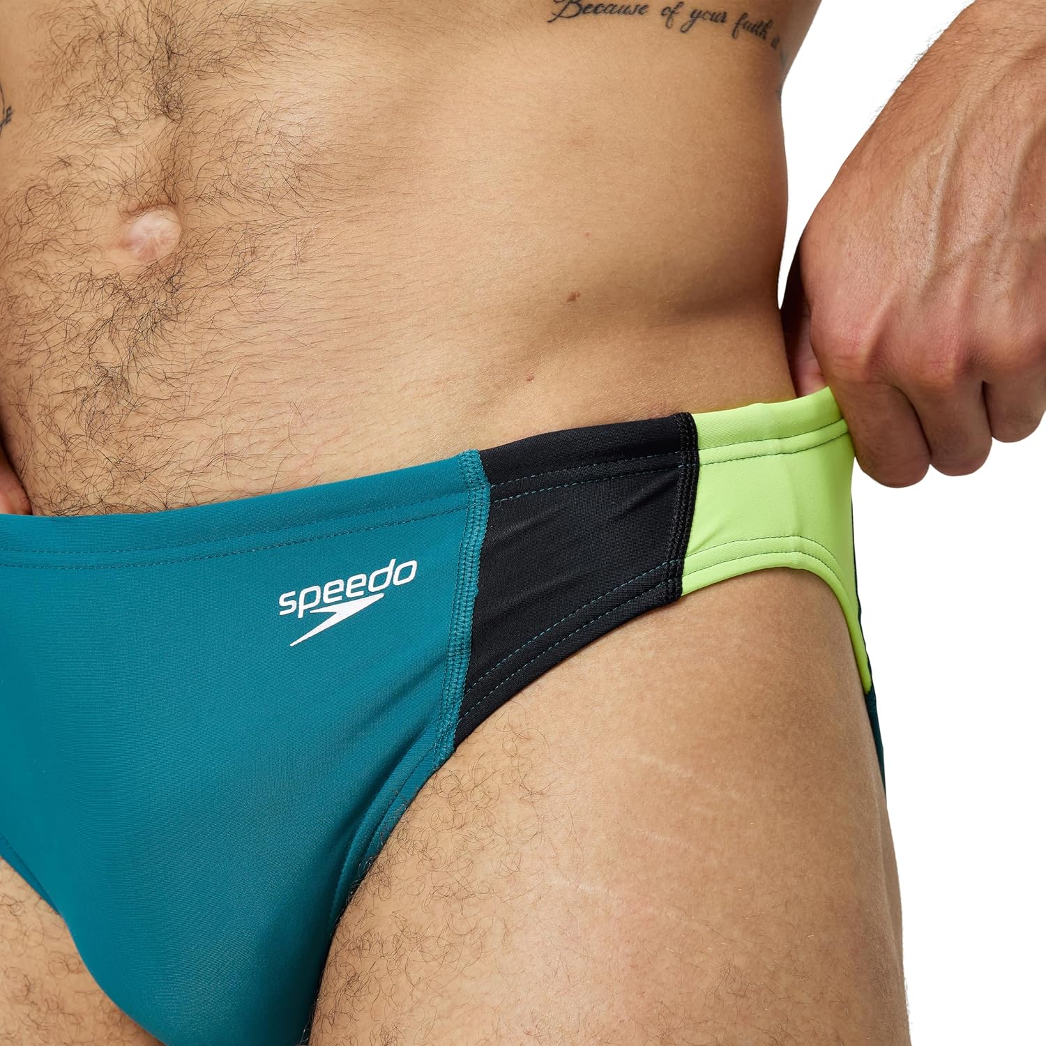 Speedo Mens Swimsuit Brief Eco Flex 2” Outseam Beachstar