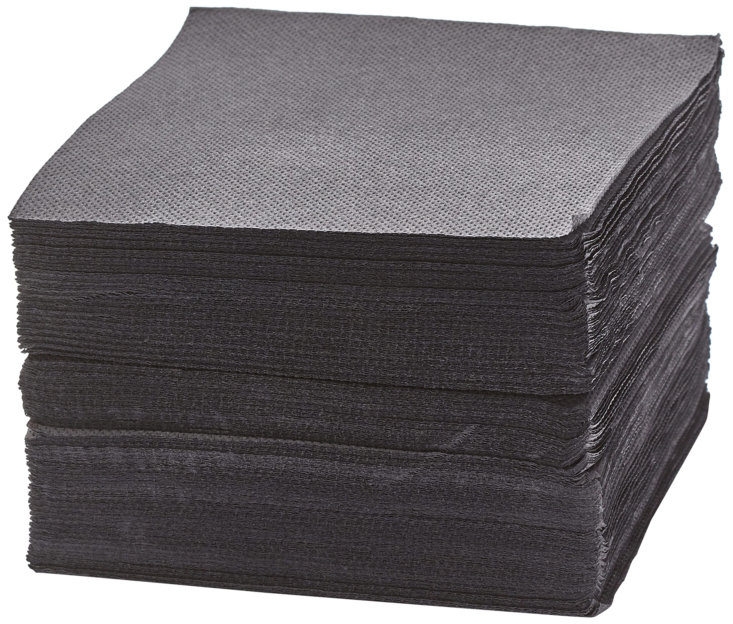 Le Nappage Tex Touch Cocktail Serwetki, Czarny, 25cm x 24cm