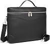 BOSTANTEN Laptop Bag for Women Work Tote Bag Leather Briefcase Messenger Bag for Bussiness Trip, Fit for MacBookPro 16 Inch
