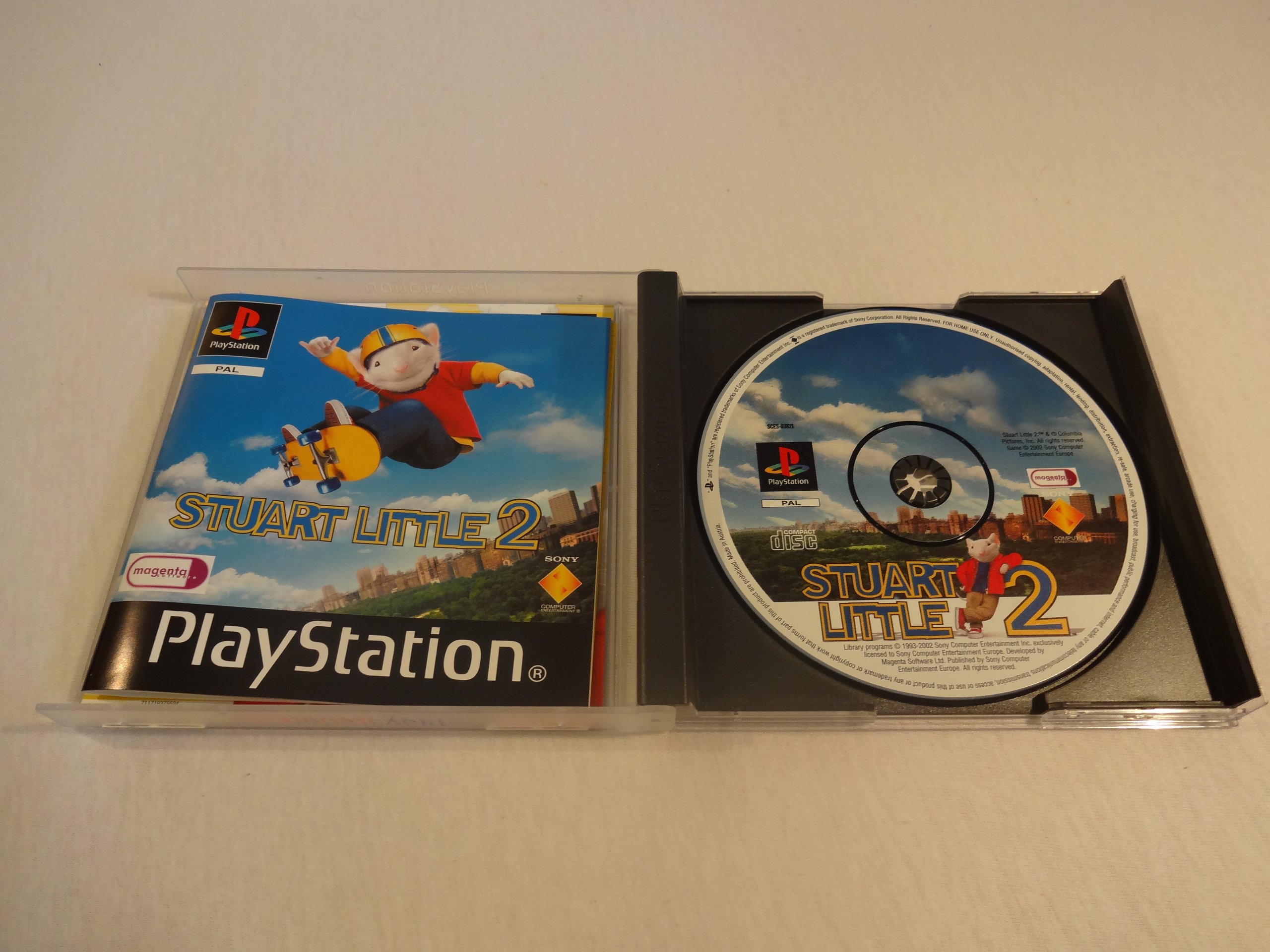 N852 JEU COMPLET PAL FR CONSOLE SONY PLAYSTATION 1 / PS1 : STUART LITTLE 2 @ Top