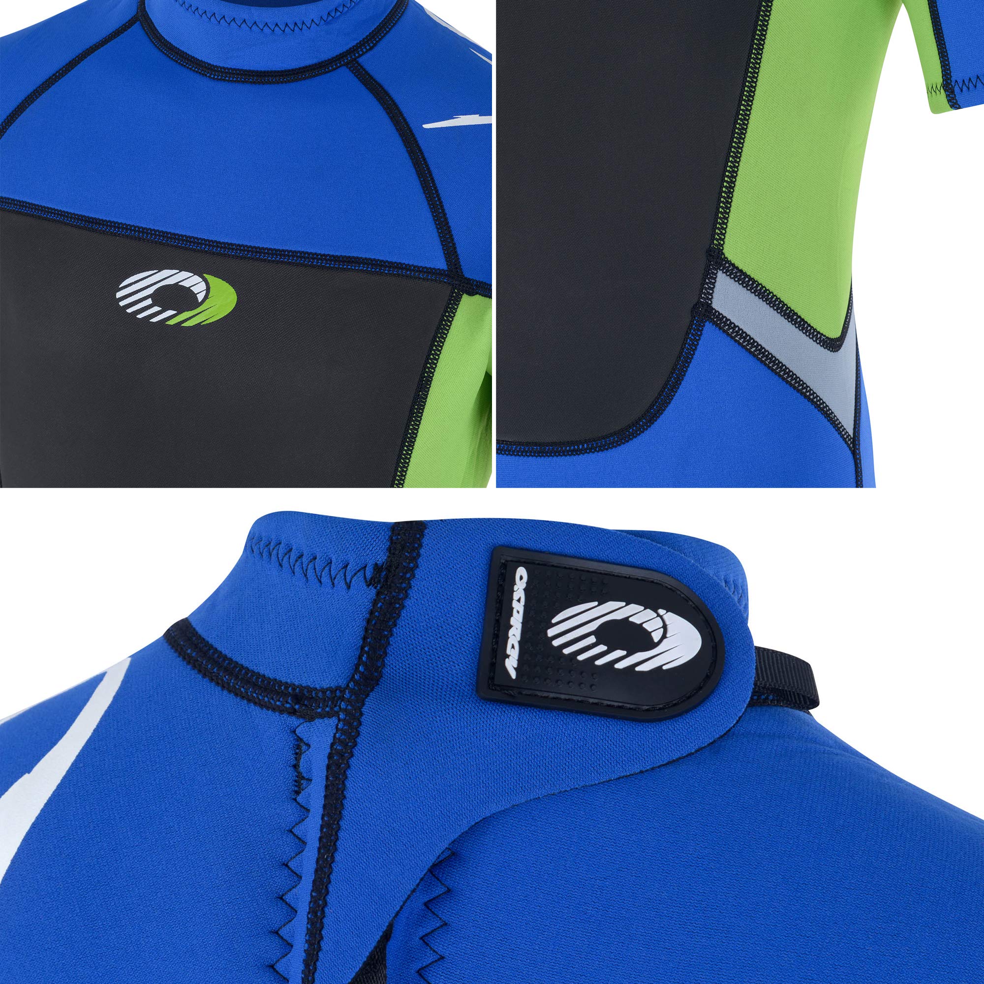 Osprey Origin Muta Corta Da Bambina 3/2 Mm - Neoprene Ultraflex Con Antivento, Per Surf E Sport Acquatici, Ragazza - 3