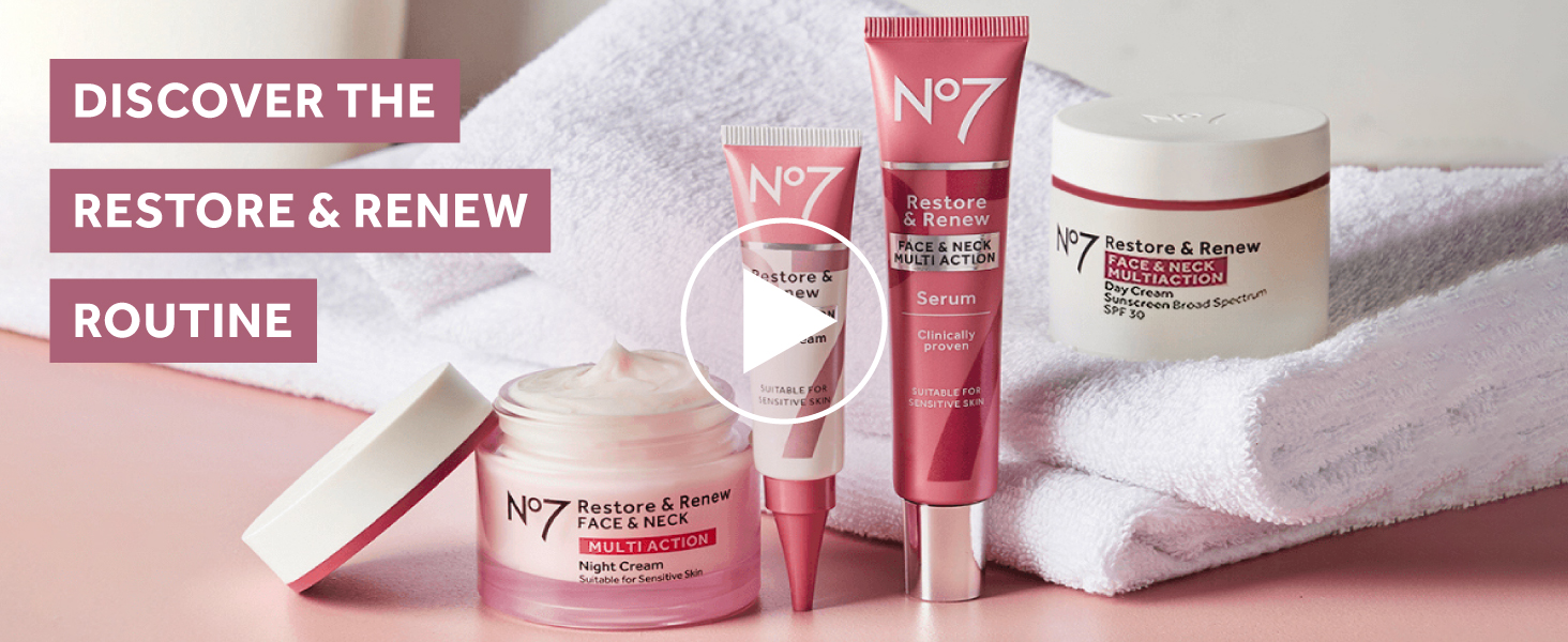 Amazon.com: No7 Restore & Renew Multi Action Face & Neck SPF 30