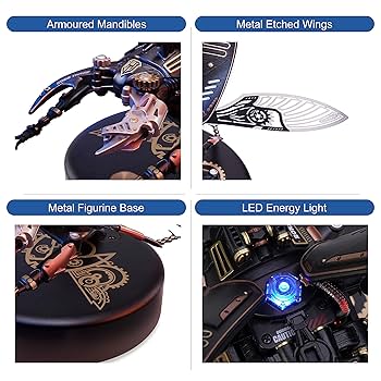 Amazon | ROKR ストームビートル DIY 3D パズル 組み立て式