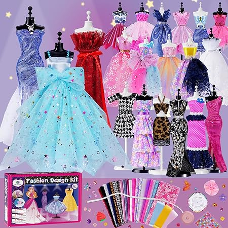 Amazon メイキングトイ 手作りキット バービー用服 メイキング 手芸キット ハンドメイド コーデチュール 300種類以上のアイテム 裁縫セット 女の子 小学生 子供 誕生日 こどもの日 プレゼント メイキングトイ おもちゃ