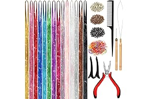 Hair Tinsel Kit: Your Go-To Hair Enhancer for Shimmering Locks