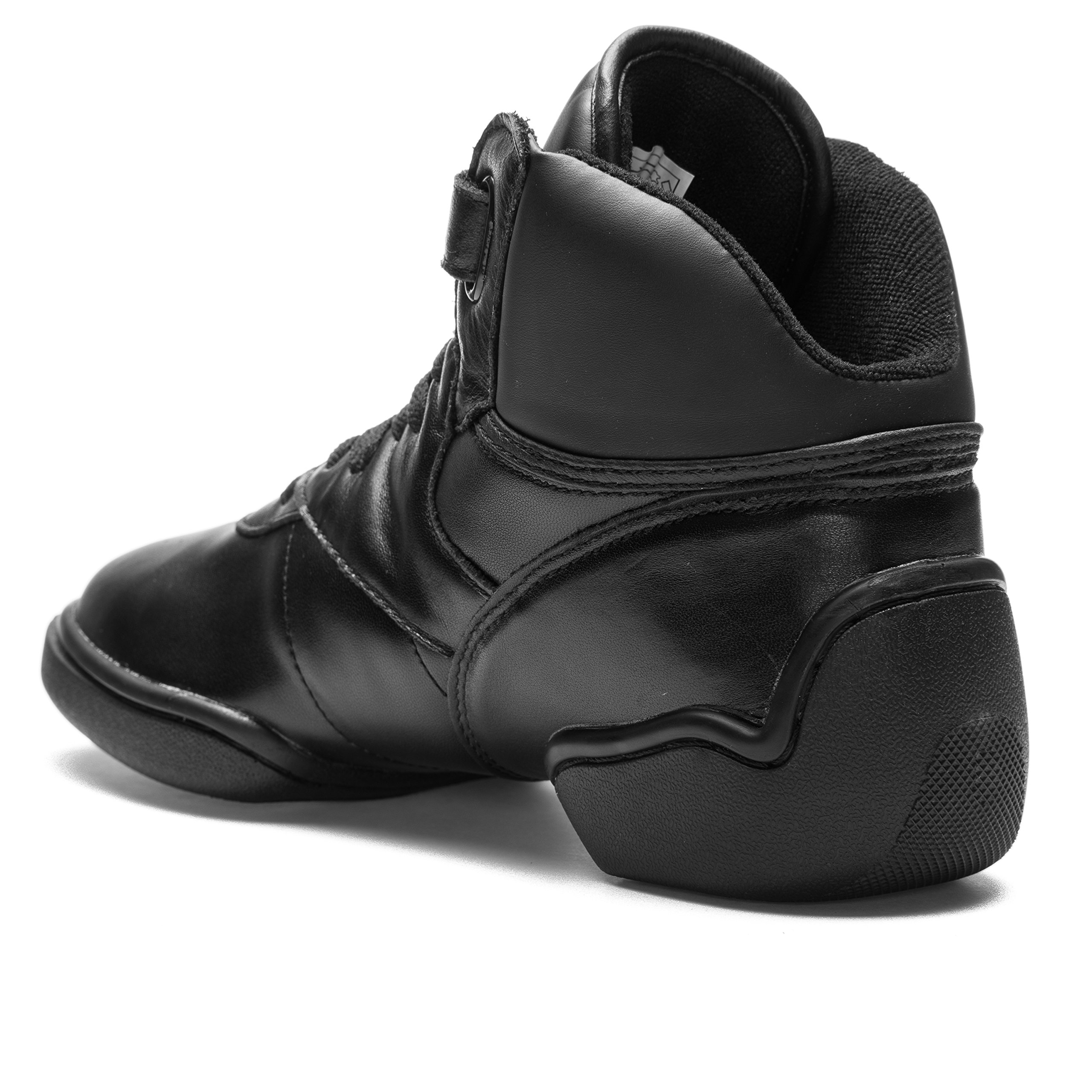 Rumpf 1500 Jazz Street Hip Hop Fitness Sport Tanz High Top Sneaker Farbe schwarz und weiß