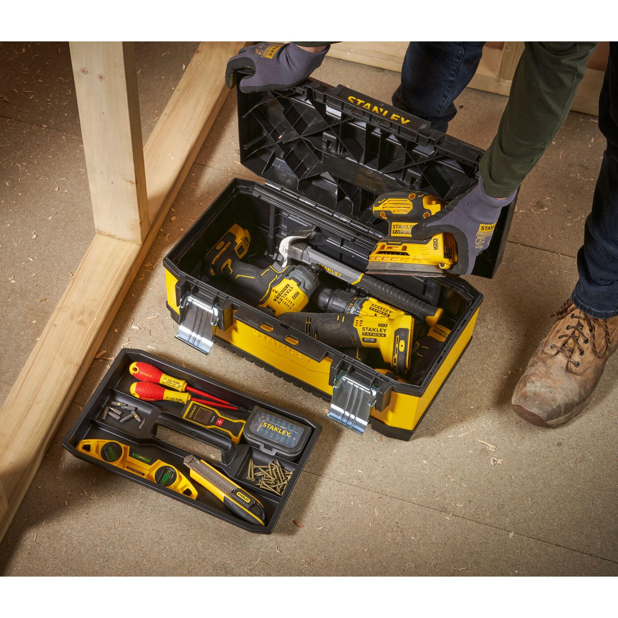 STANLEY 1-95-612 Cassetta Porta Utensili, 20"