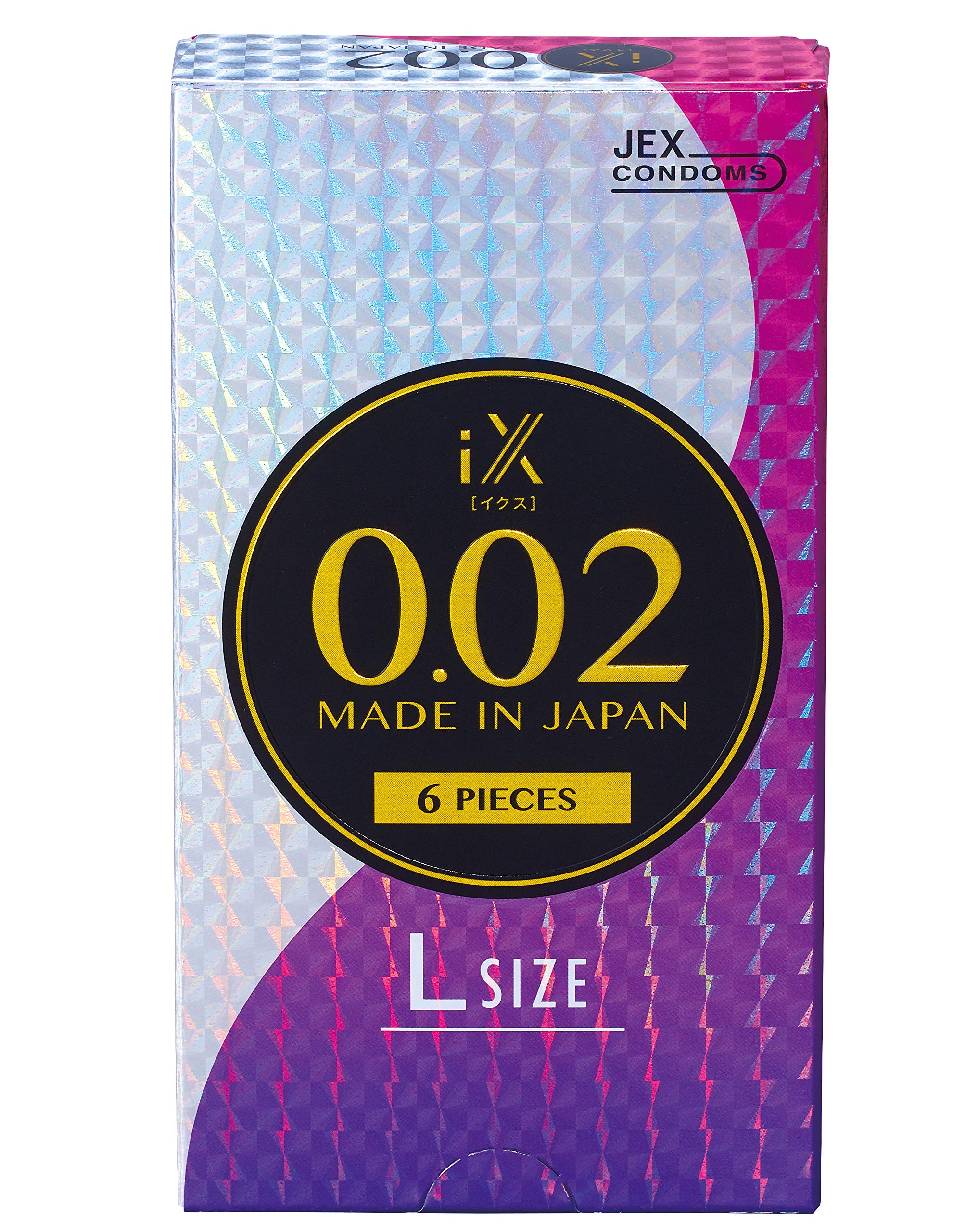 Amazon | ジェクス iX (イクス) 0.02 Lサイズ 6個入 | ジェクス 