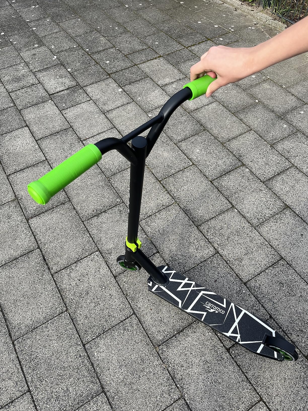 Stunt Roller, Carromco Stunt Scooter Action Rider 100, Skatepark Roller, mit HIC