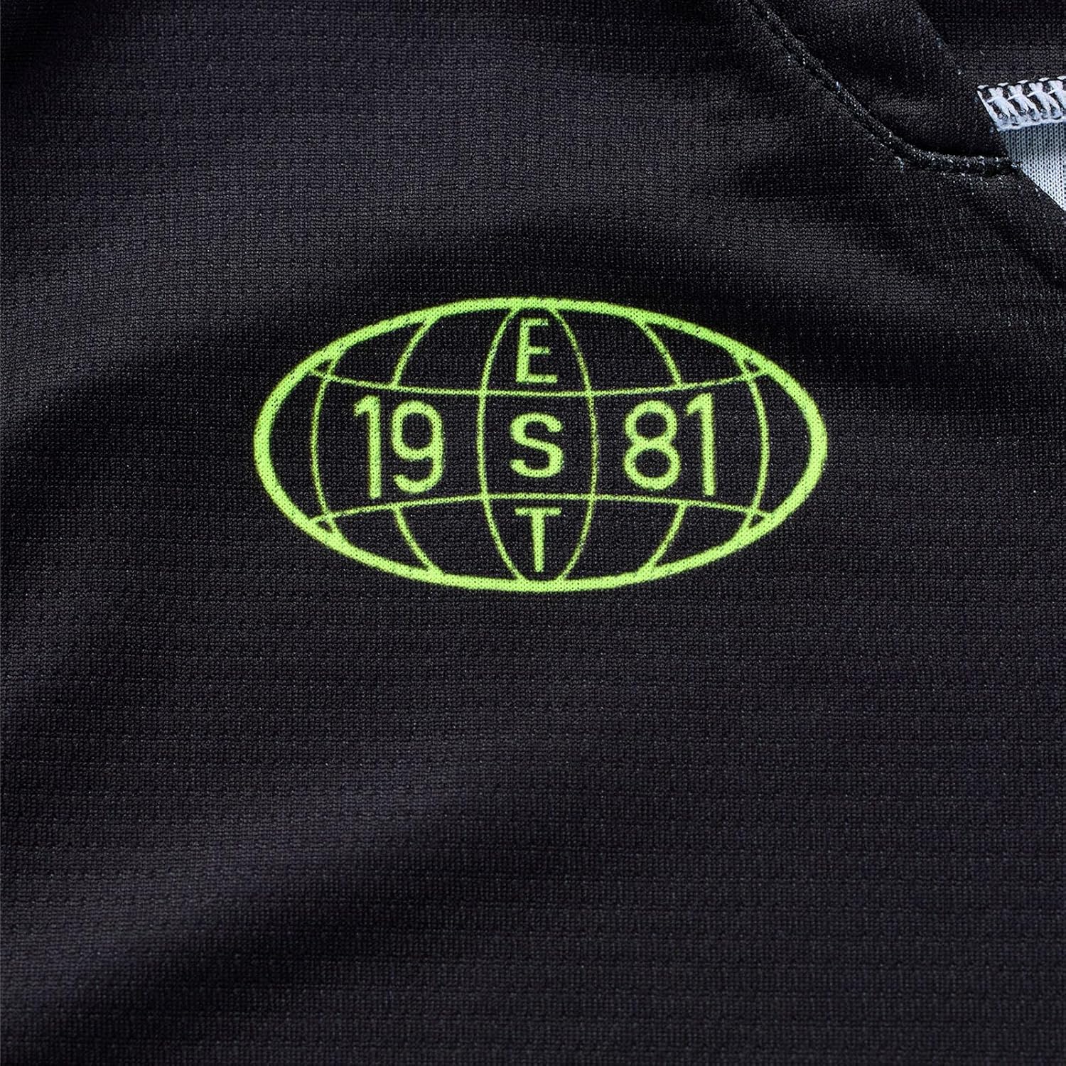 Troy Lee Designs GP Pro Adult Motocross Off-Road Dirt Bike Long Sleeve Jersey, Segment, Black/Flo Yellow, Large