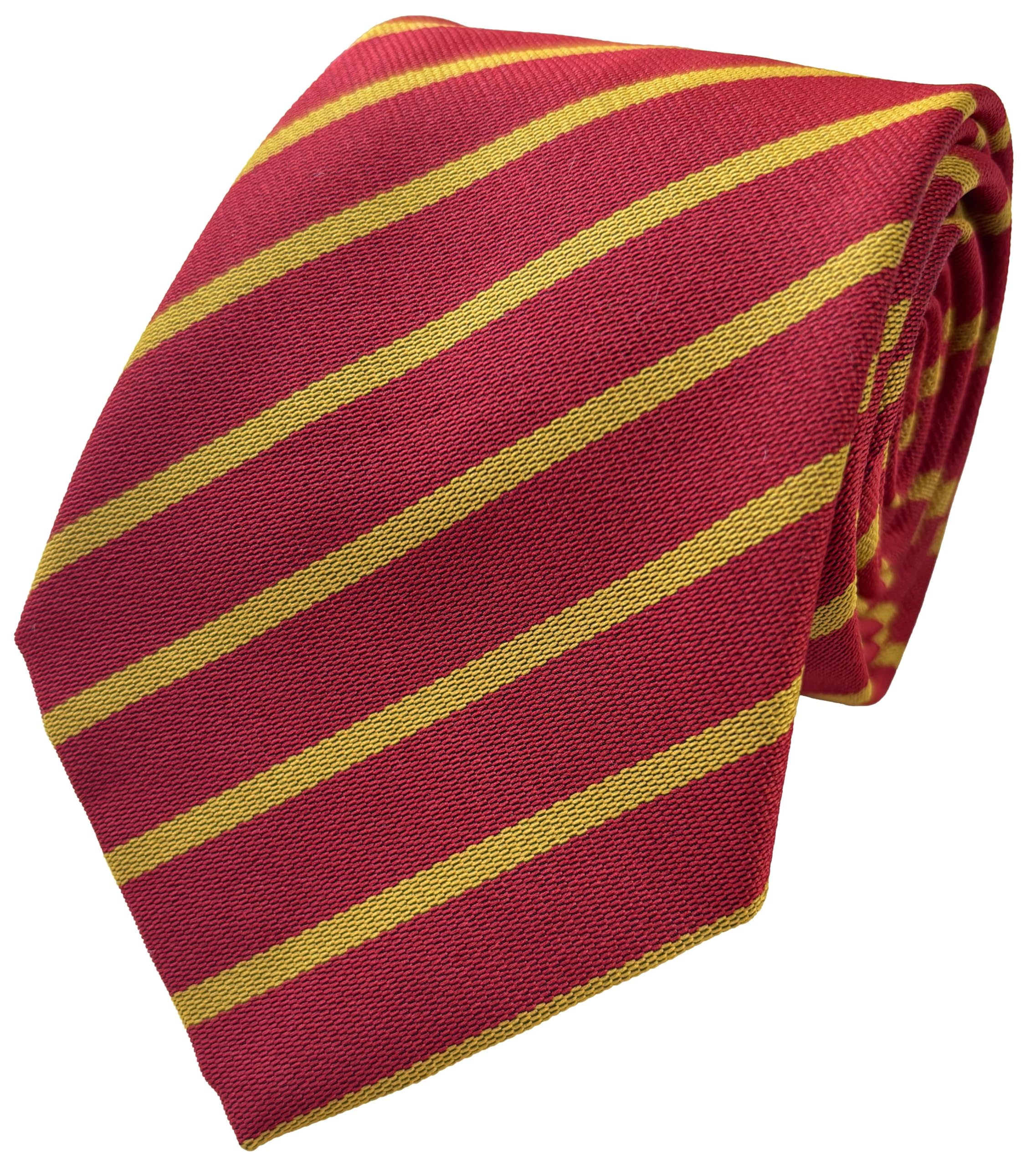 Great British Tie Club School Ties (21 Single Stripe Variations) Primary Junior Size (Red & Gold)