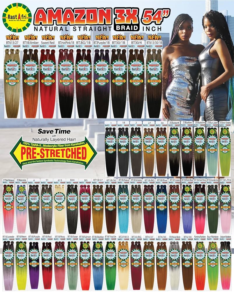 オーシャン Amazon.com: RastAfri AMAZON 3X BRAID 54