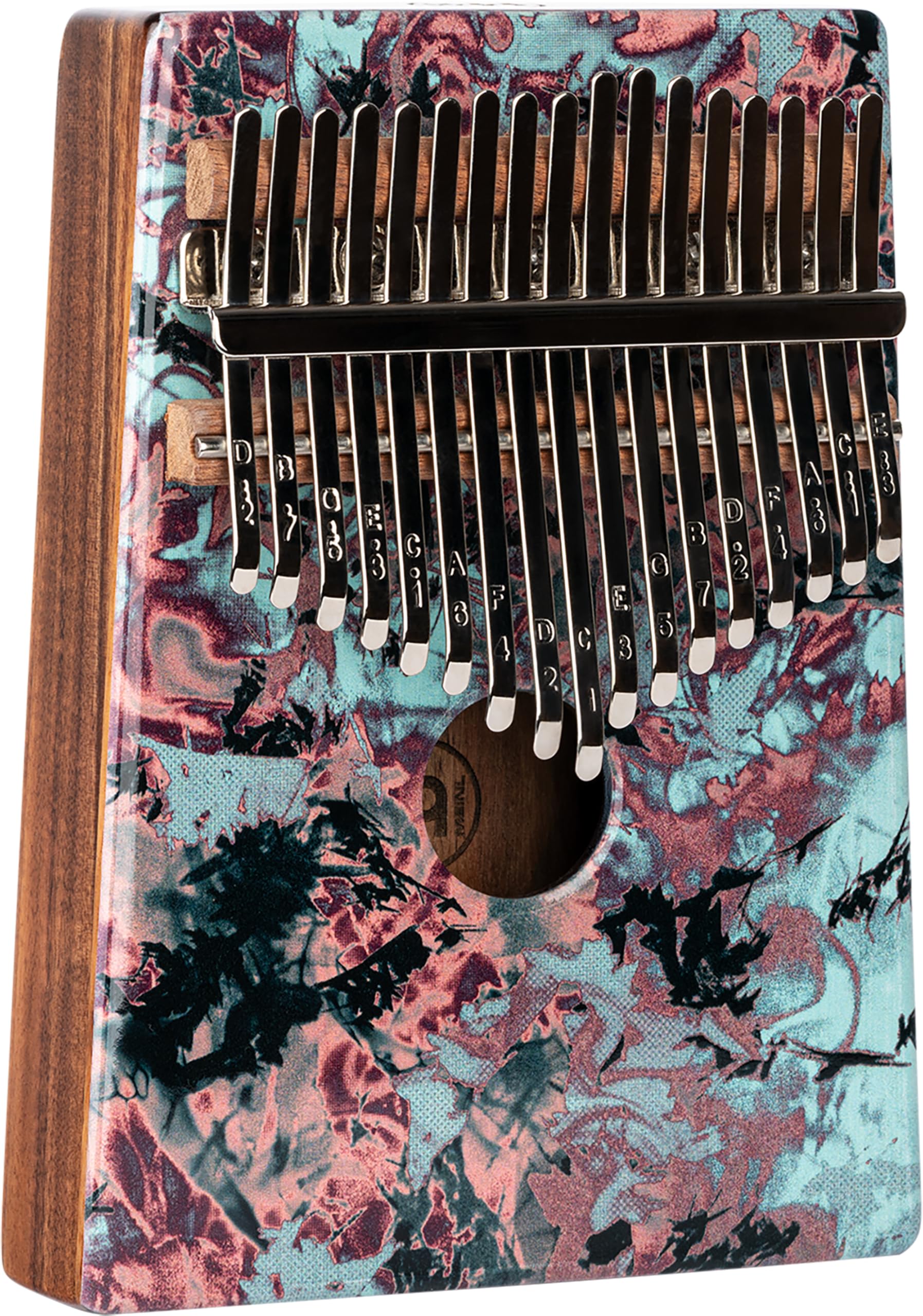 Meinl Piano de pulgar Kalimba de percusión, 17 teclas, incluye martillo de afinación y funda, para meditación, ASMR, terapia de sonido y yoga, 2 años de garantía (KA17CR)
