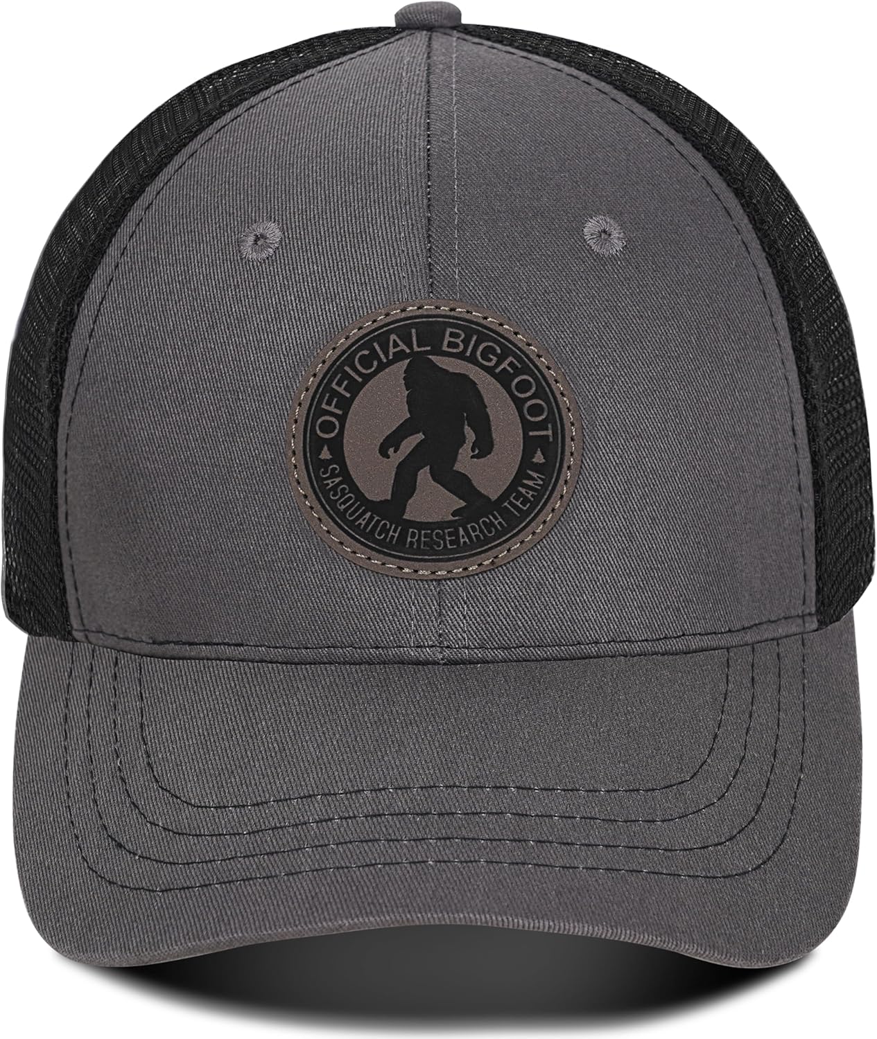 Mesh Bigfoot Hat for Men - Snapback Sasquatch Cap Adjustable Hunting & Hiking Hat Breathable Outdoor Gear - Image 2