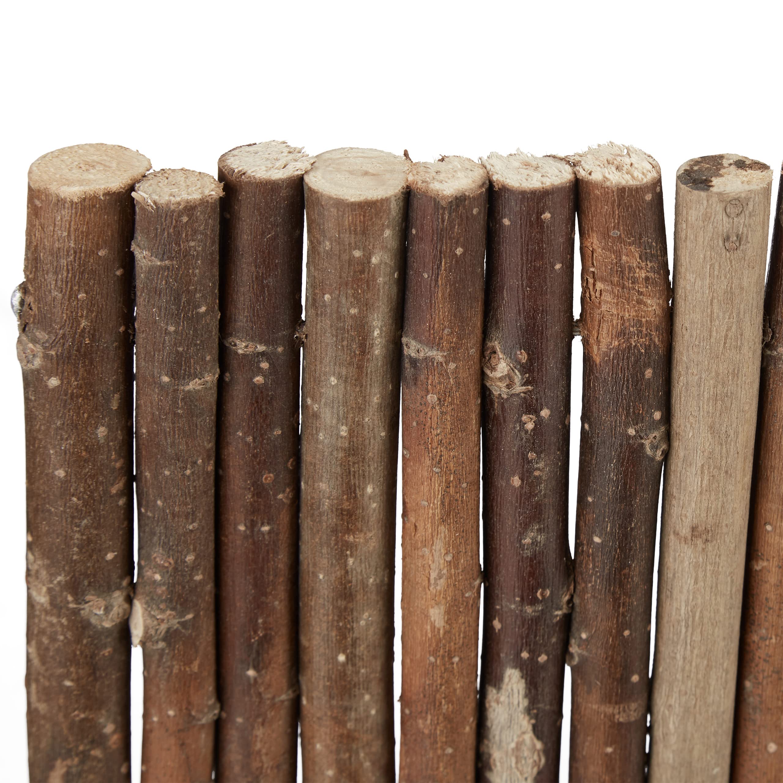 10x Ponte in Legno per Roditori, Tunnel per Animali, Criceti, Flessibile, Schima, HLP 2x29x17cm, naturale