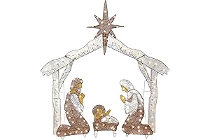 Festive Christmas Lighted Outdoor Display: A Luminous Celebration for Your Home's Exterior