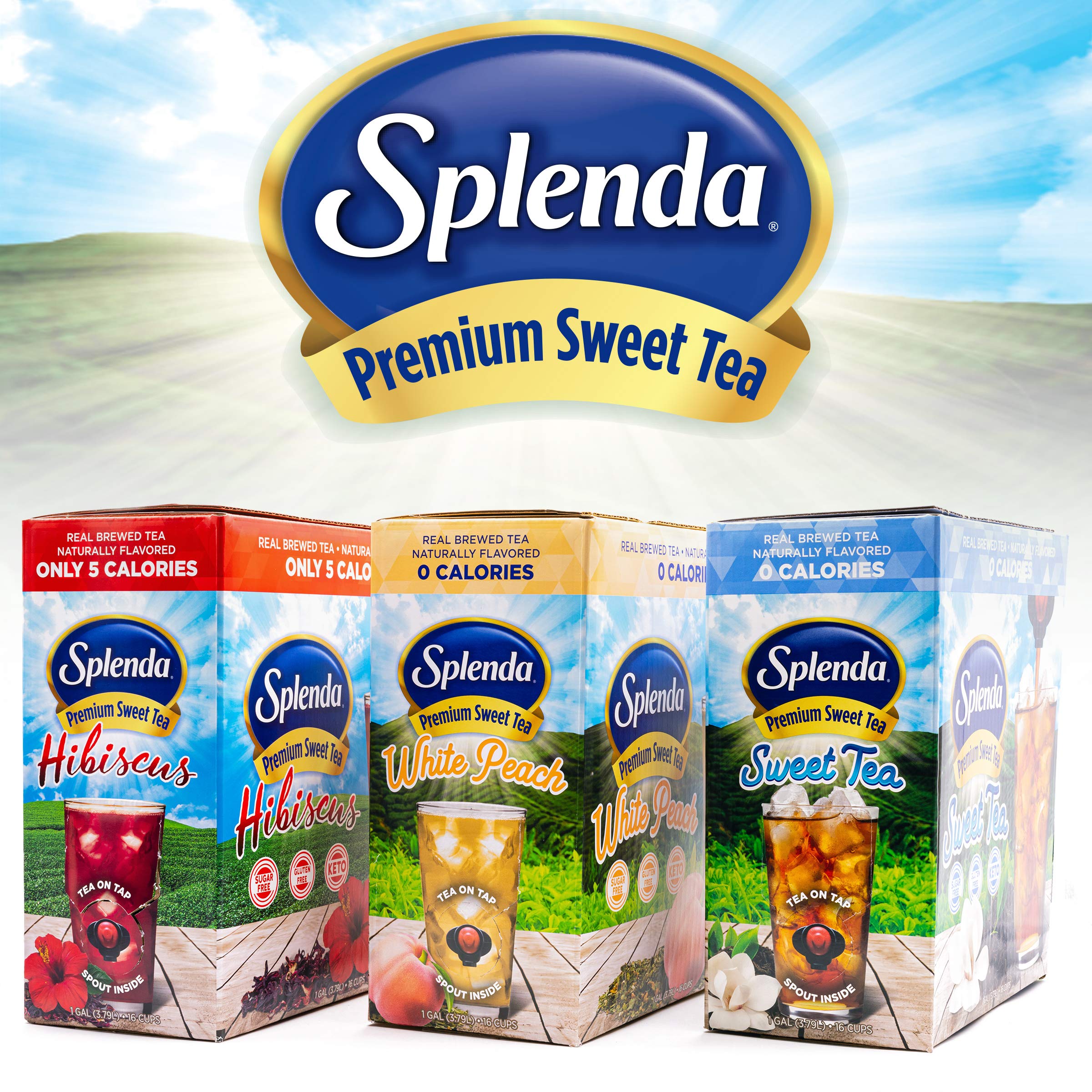 Buy SPLENDA Premium Sweet Tea On Tap, Sweetened With Splenda (128 fluid