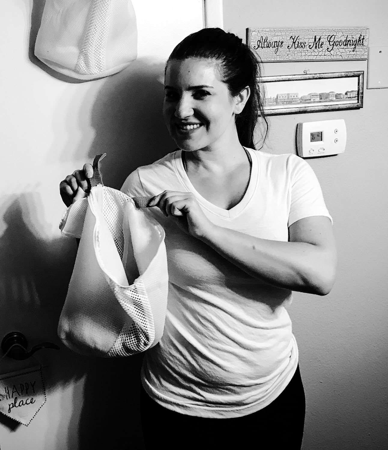 MatchMaid- The Sock Hamper- Washable Laundry Hamper for Socks- 12" x 10.5" x 3" - Laundry Organizer- Laundry Basket/Laundry Hamper- Sock Organizer