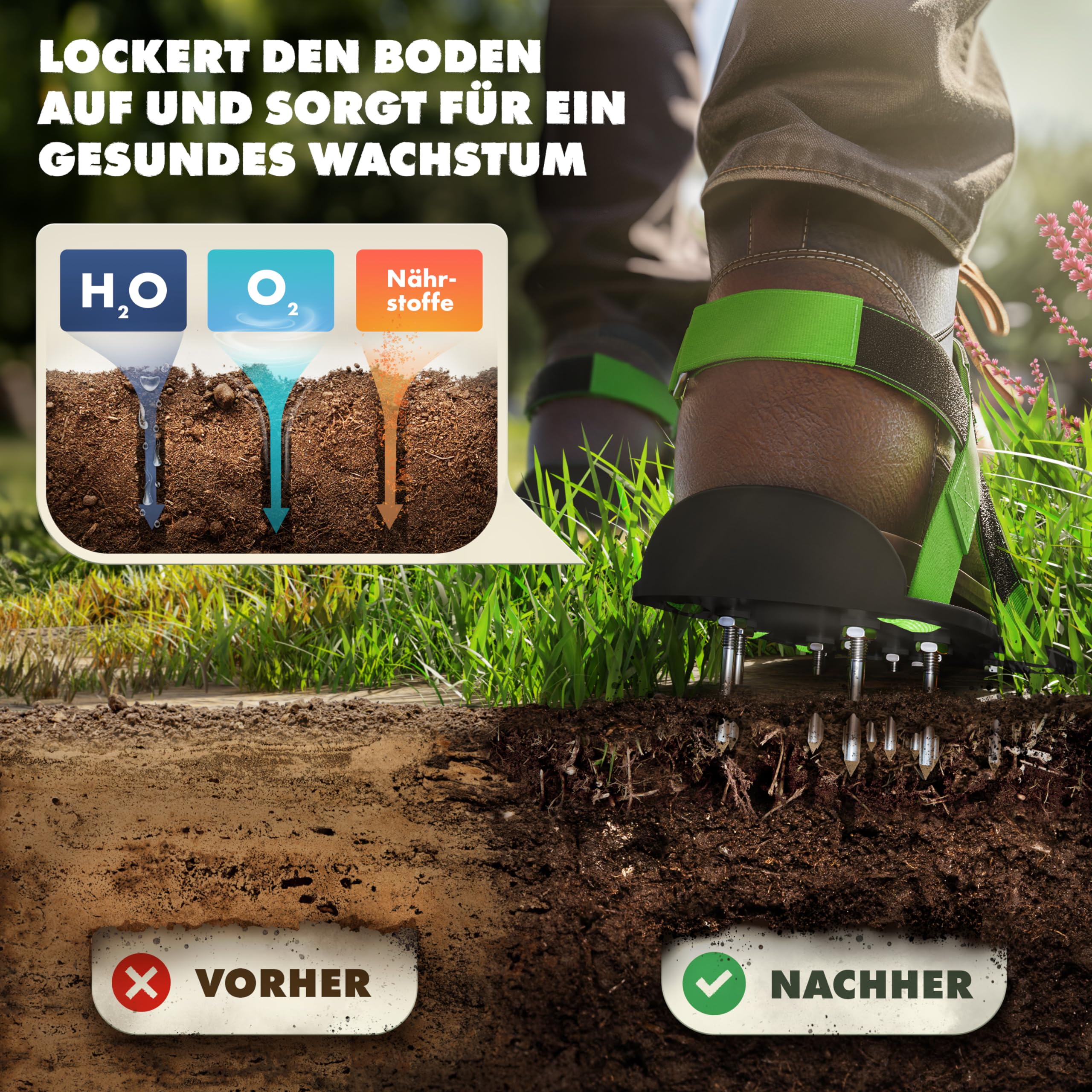 Greentec GreenTek SR gazonbeluchter prikrol graszodebeluchter