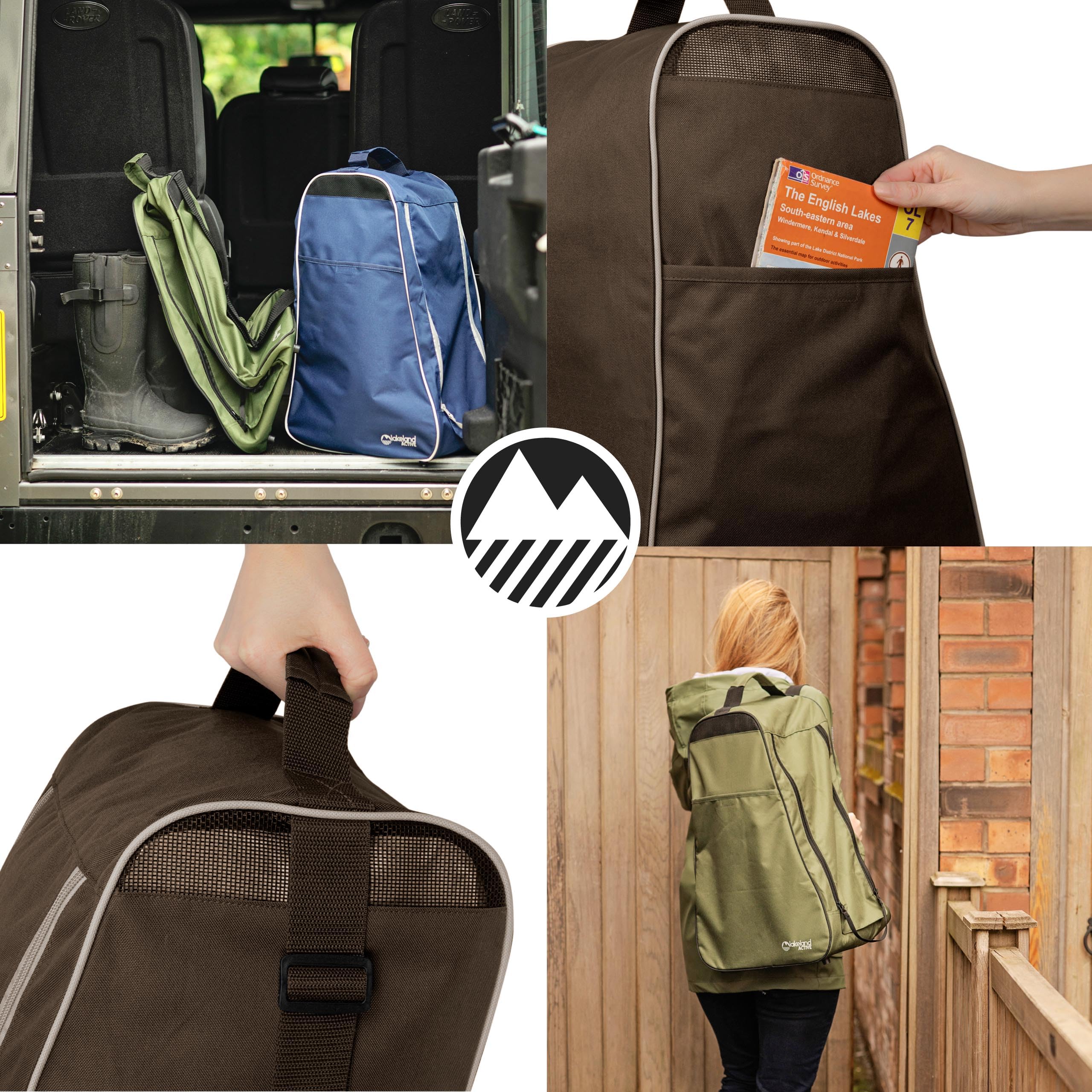 Lakeland Active Oakfield Wellington - Bolsa para botas, Brown, Talla única, Bolsa para zapatos