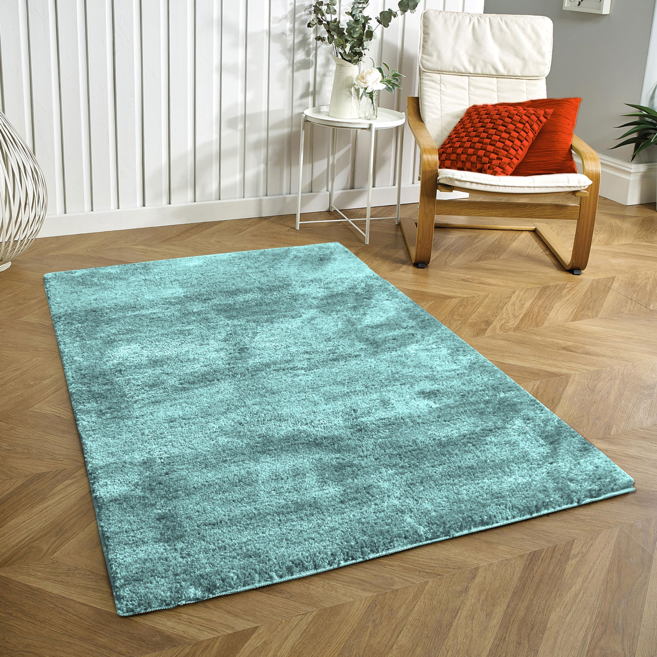Luxe Home Microfiber Shaggy Carpet - 3x5 Feet -22