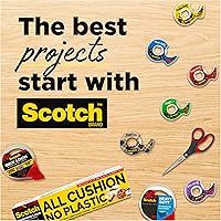 Vista 9 de Scotch - Cinta mágica con dispensador negro, numerosas aplicaciones posibles, invisible