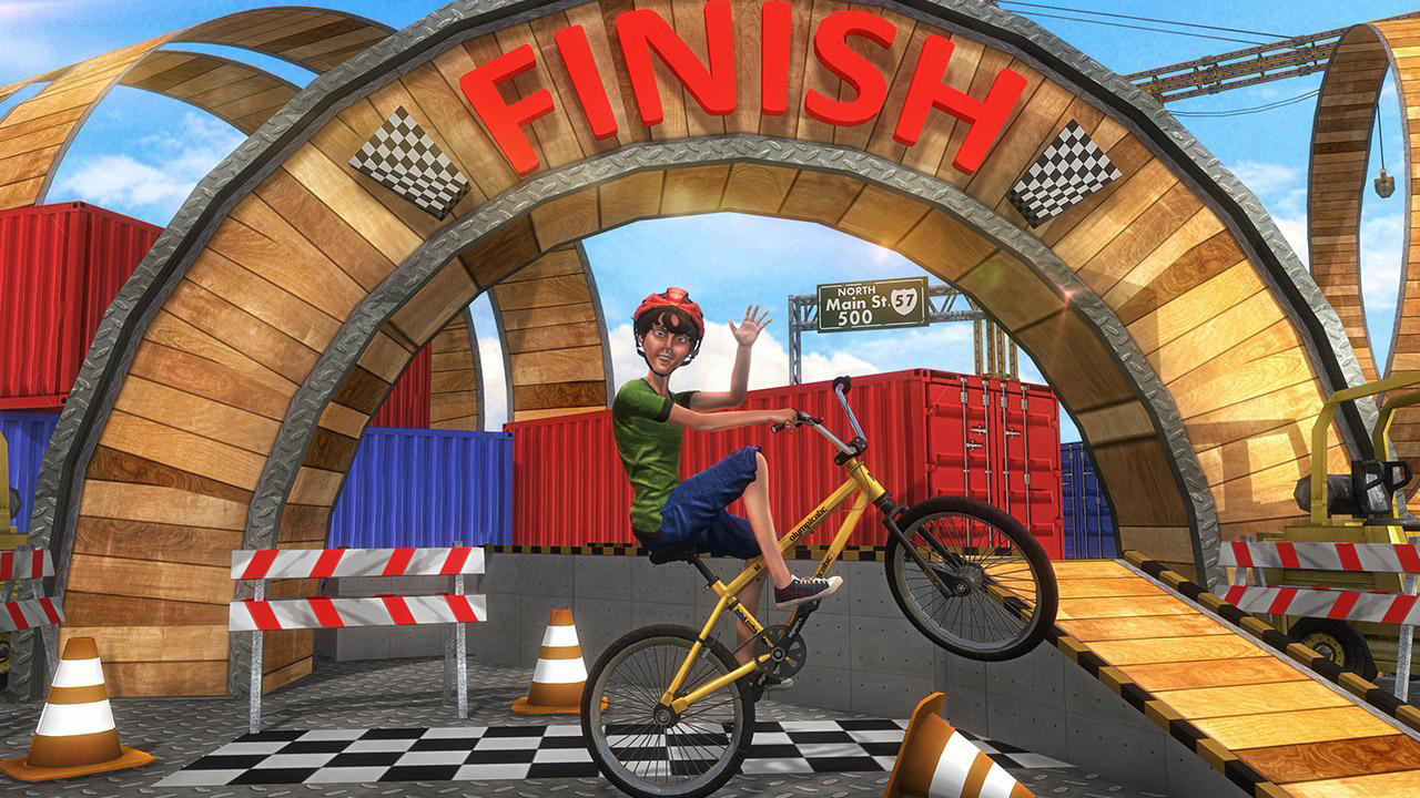 BMX Cycle Roll Stunts Adventure Party 3D Game For Kids : Hyper Bike ...