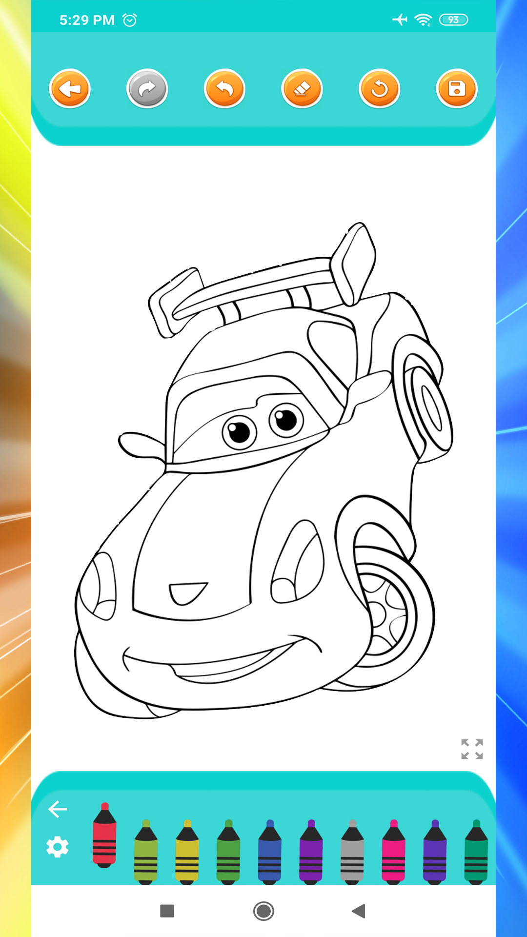 Car coloring Book For Kids - App on Amazon Appstore