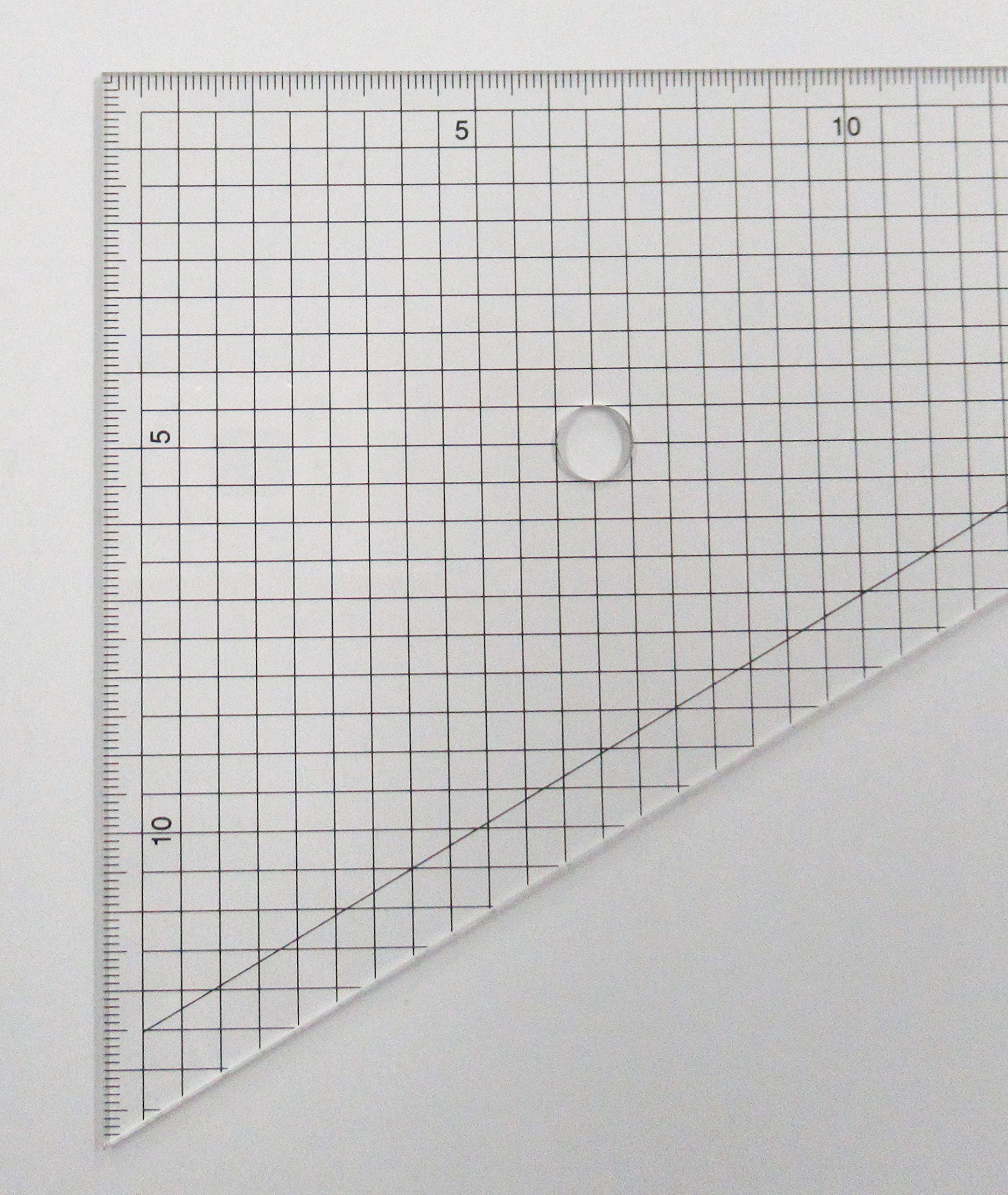 Uchida squares triangle 24cm x 2mm 7-470-0003 (japan import) by Uchida drawing instrument