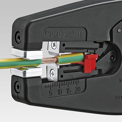 Miniatura 2 de KNIPEX Tools 12 42 195 MultiStrip 10 Separador de aislamiento, 8-32 AWG