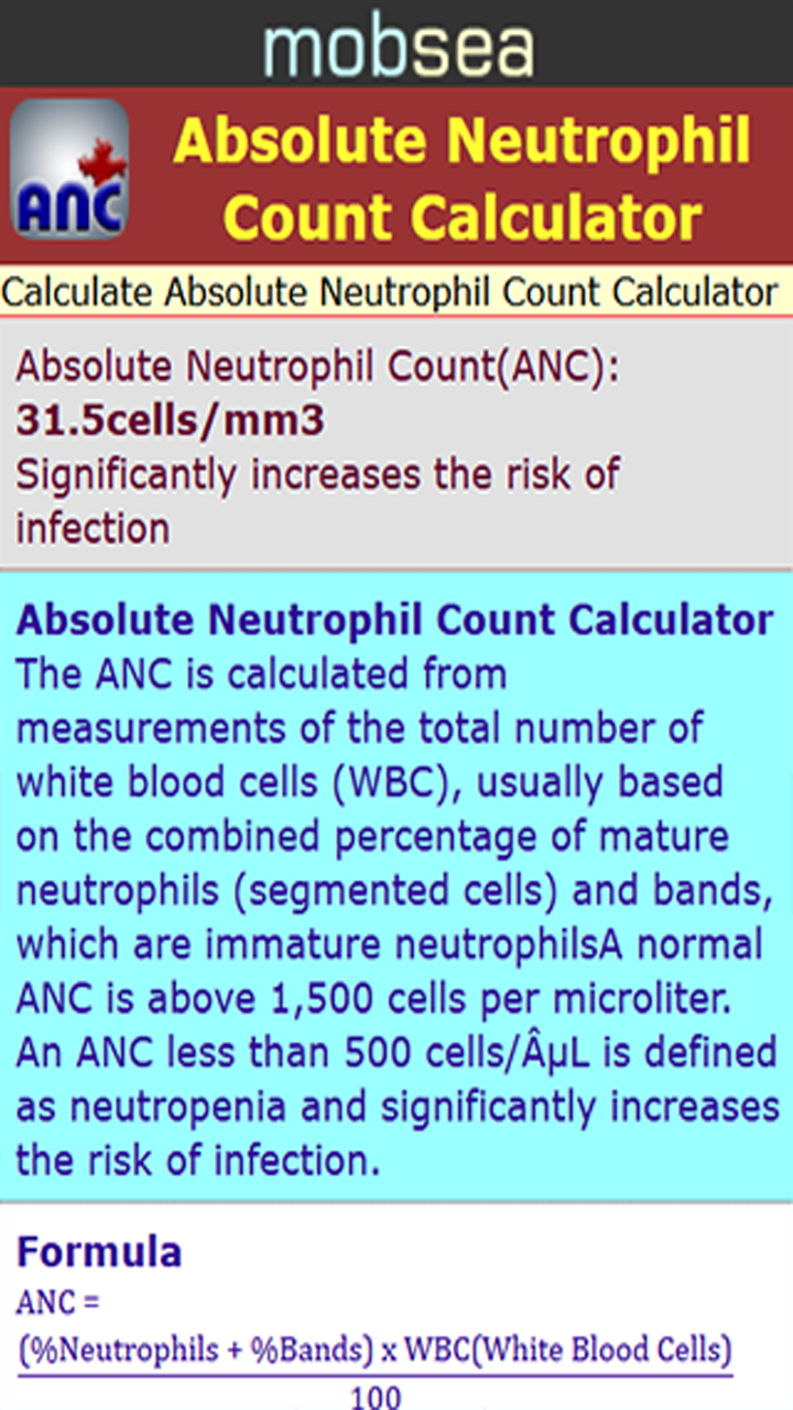 ANC Calculator Aplicativo na Amazon Appstore