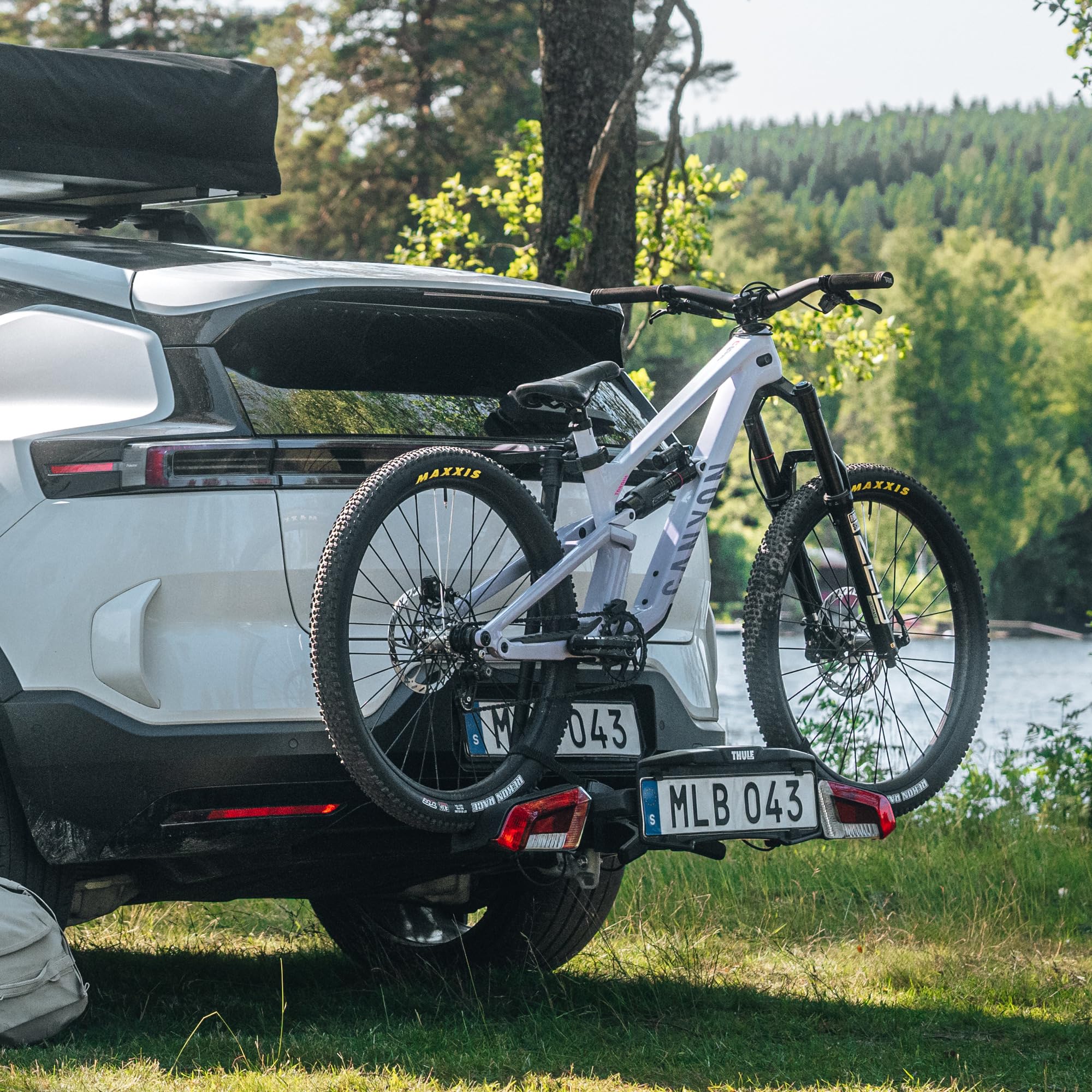 Thule Velolite Portabici Da Gancio Traino Black 1 bike