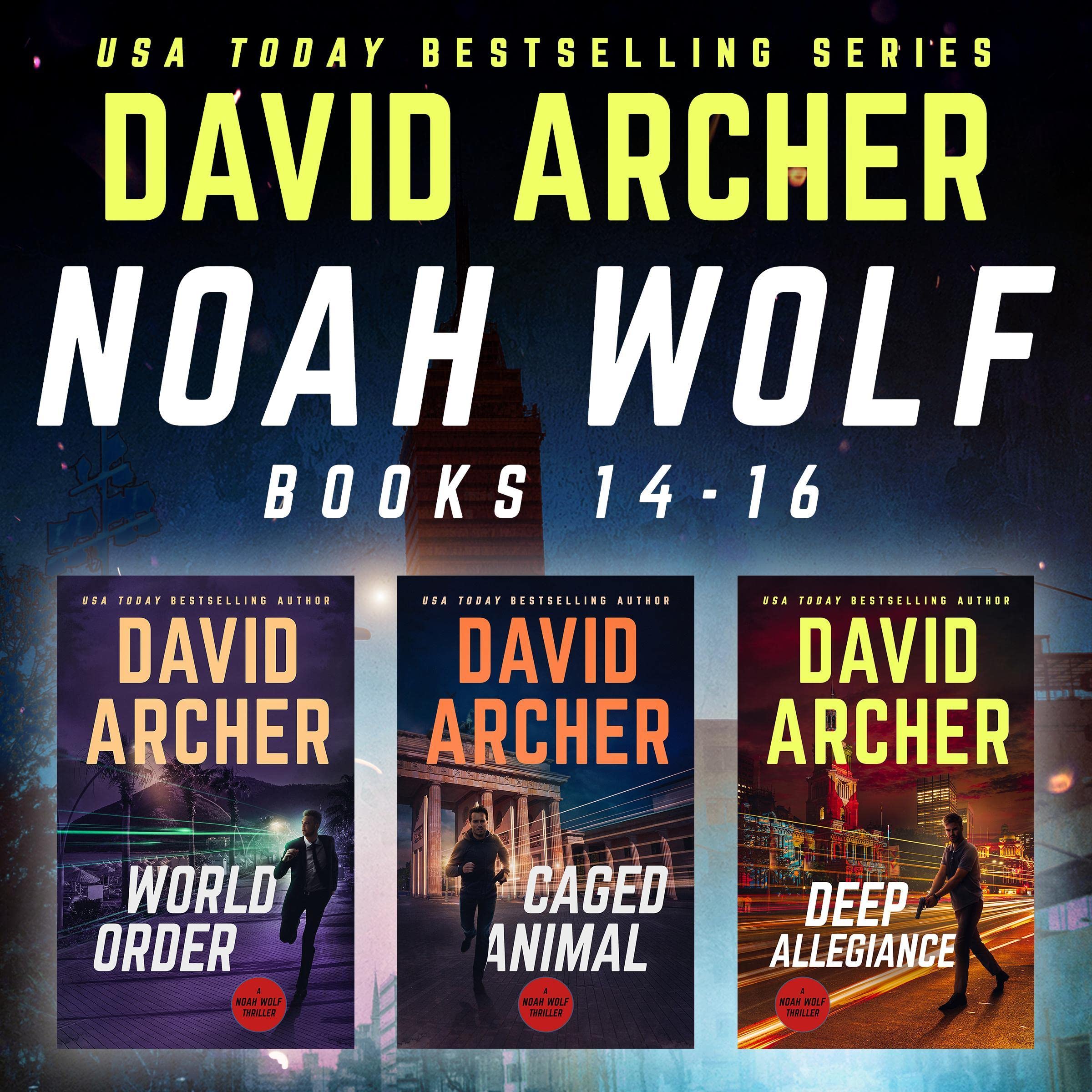 Cover art for Noah Wolf Series: Books 14-16