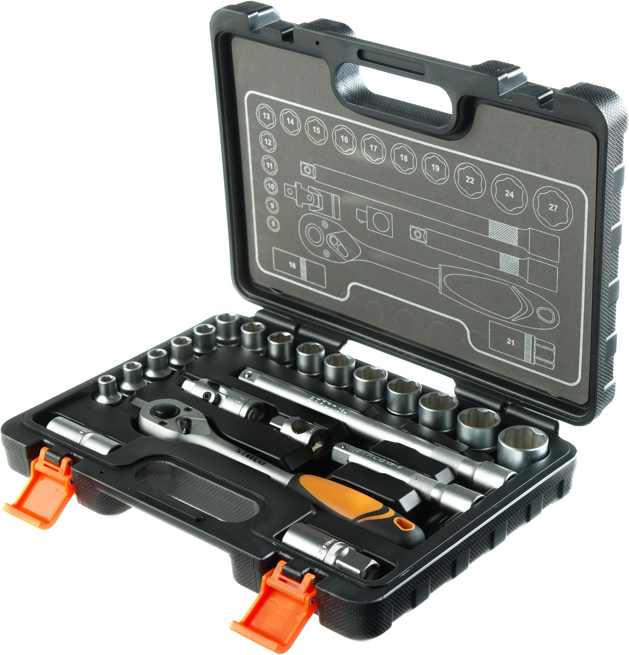 STACO 63022 1/2-inch Socket Set