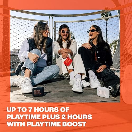 Miniatura 7 de JBL Go 4 - Altavoz Bluetooth ultraportátil, impermeable y a prueba de polvo, sonido Big Pro con graves intensos, batería integrada de 7 horas,
