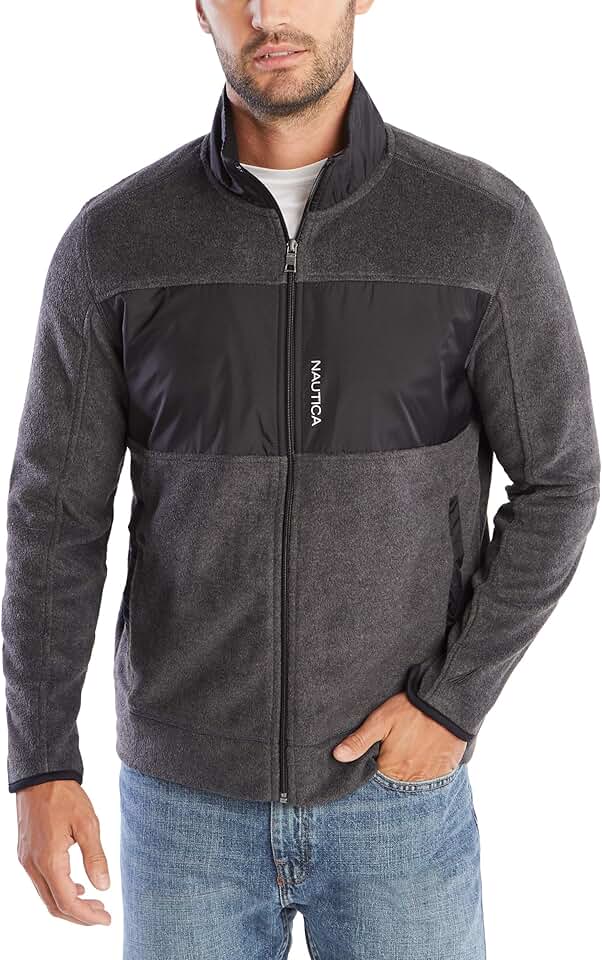 mens polar fleece pullover