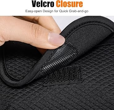 Cwatcun Neoprene Camera Pouch, Compact Travel Sleeve for Digital Cameras