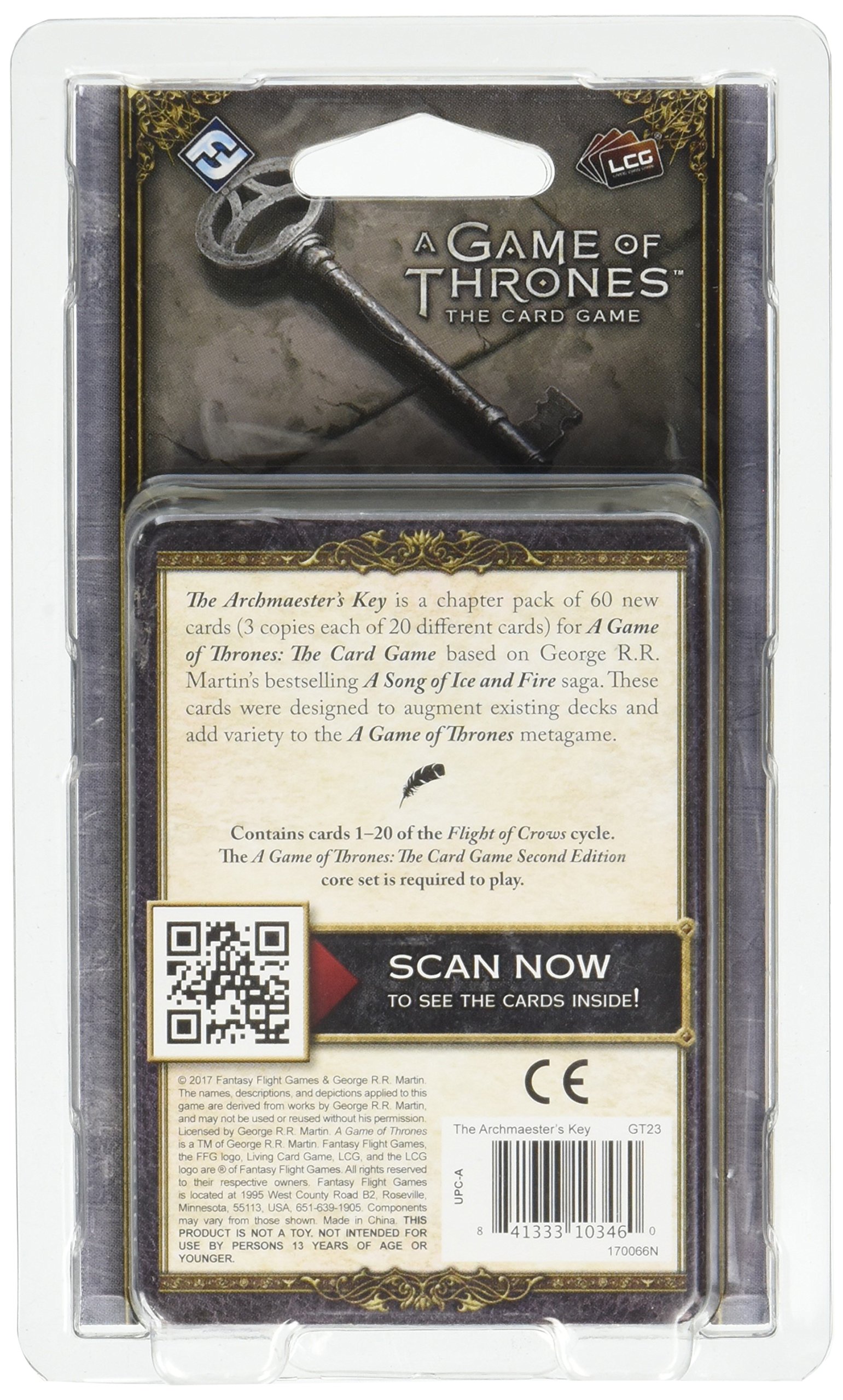 Fantasy Flight Games The Archmaester's Key Chapter Pack: Agot LCG 2Nd Ed, Multicoloured - Image 2