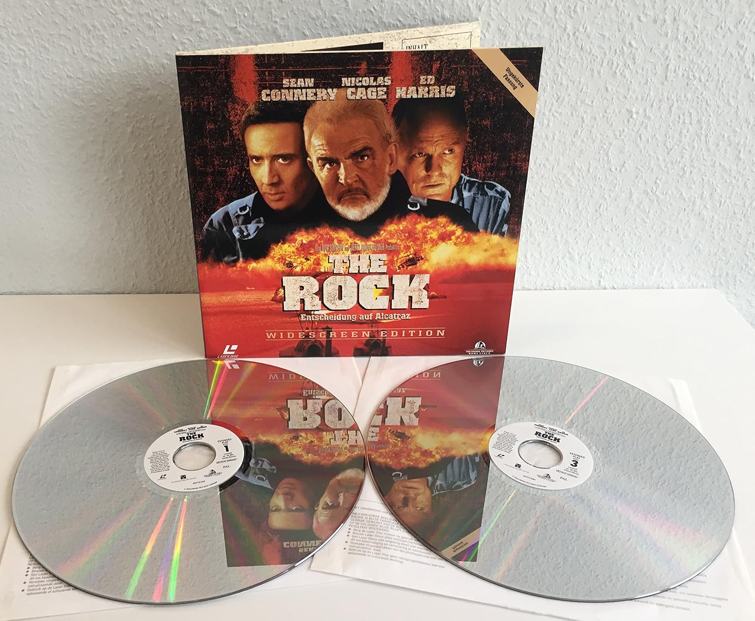 The Rock Entscheidung auf Alcatraz (Laserdisc) Amazon.de William