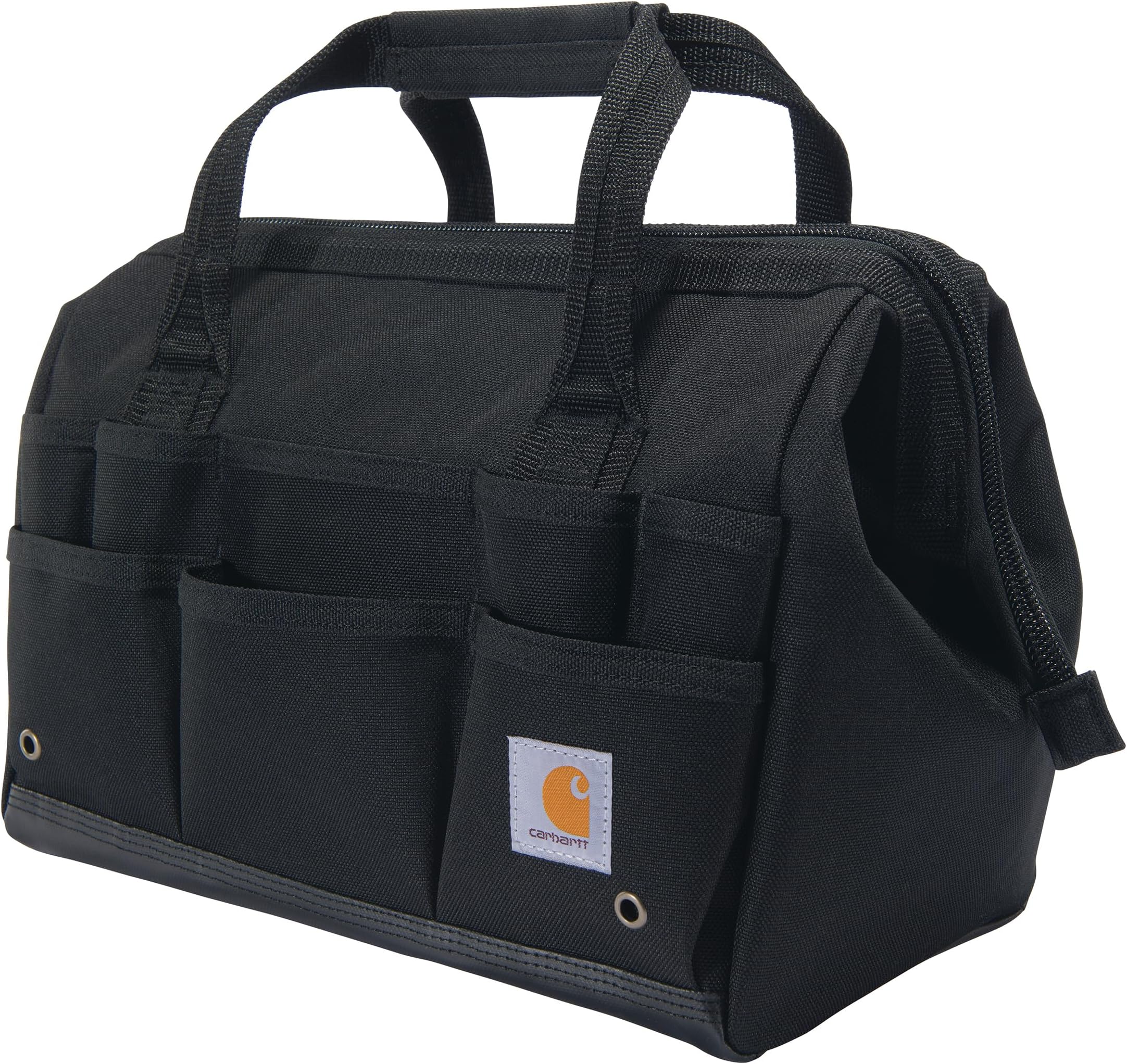 Carhartt Onsite Tool Bag, Durable Water-Resistant, Tool Storage Bag, Heavyweight, 14-Inch 26 Pocket, Black