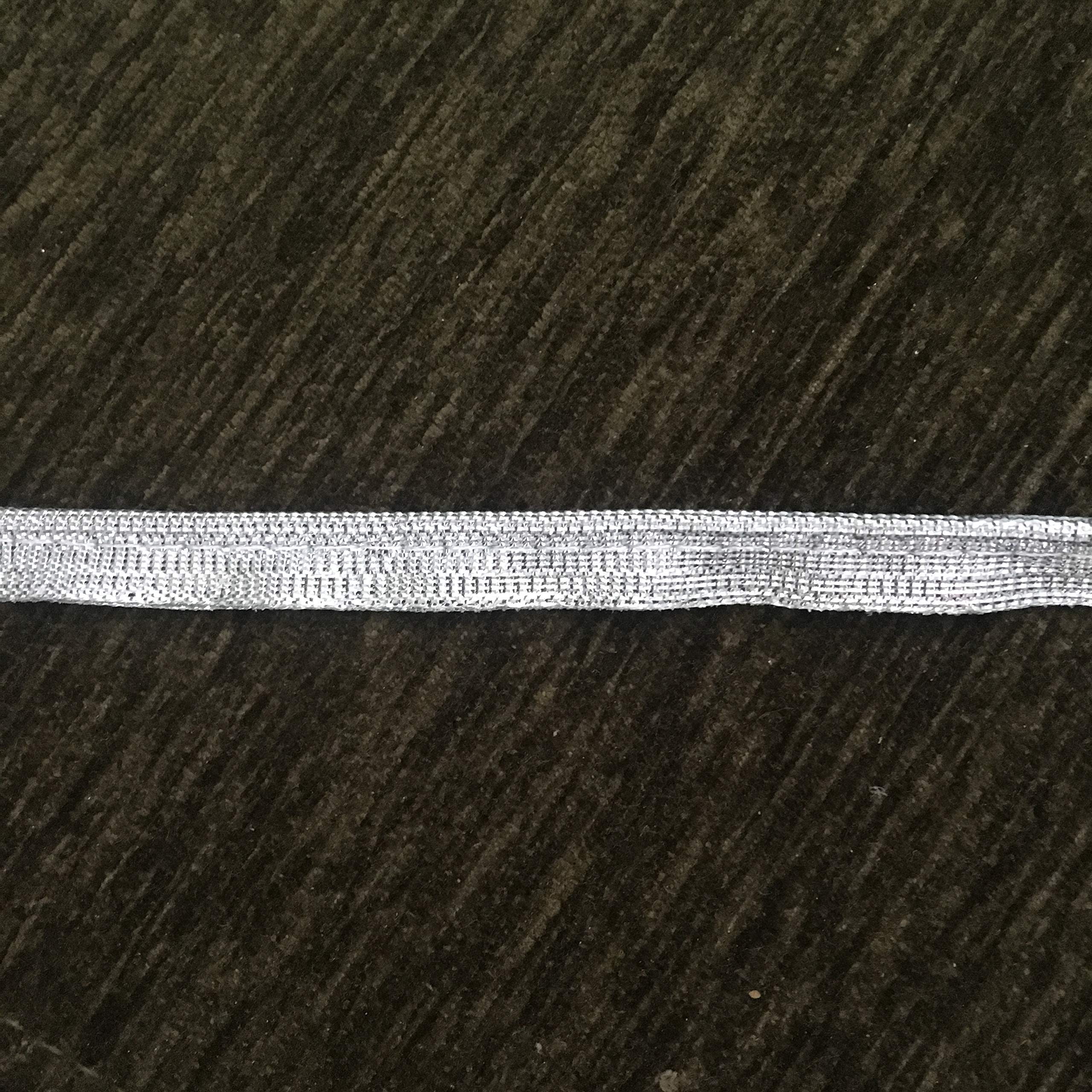 DaSync,Silver Piping for Sewing,Stitching Dori for Blouse,Trim Craft,Lace and Border Material,Lehenga,Lining,Curtains,sew,Clothing,9 Meters,Craftsworks/DIY Projects/Apparel (Silver)