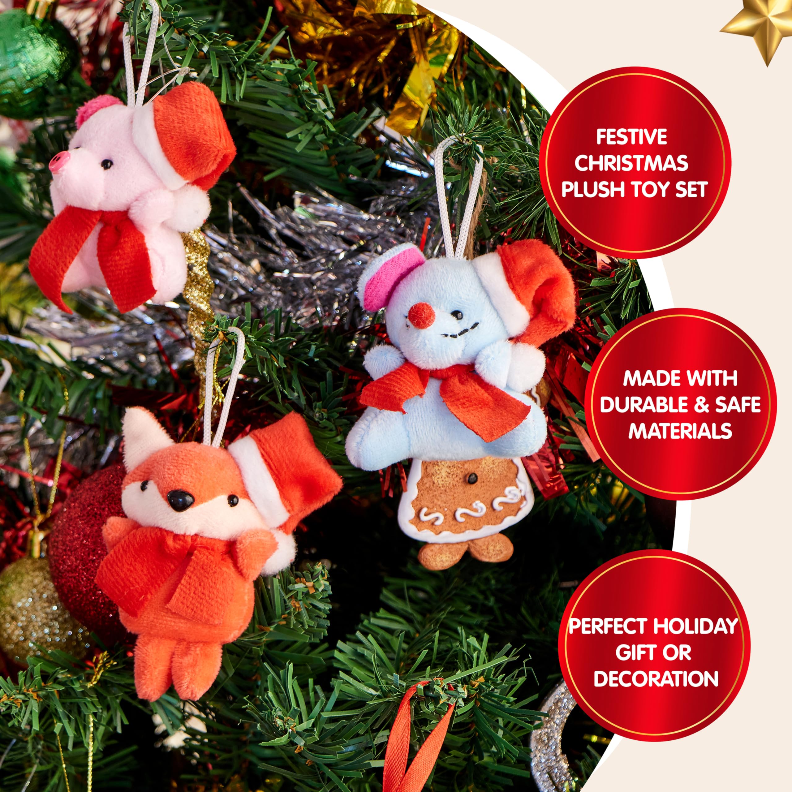 Calendario 'avvento Natale - 24 Giorni Conteggio Alla Rovescia Peluche