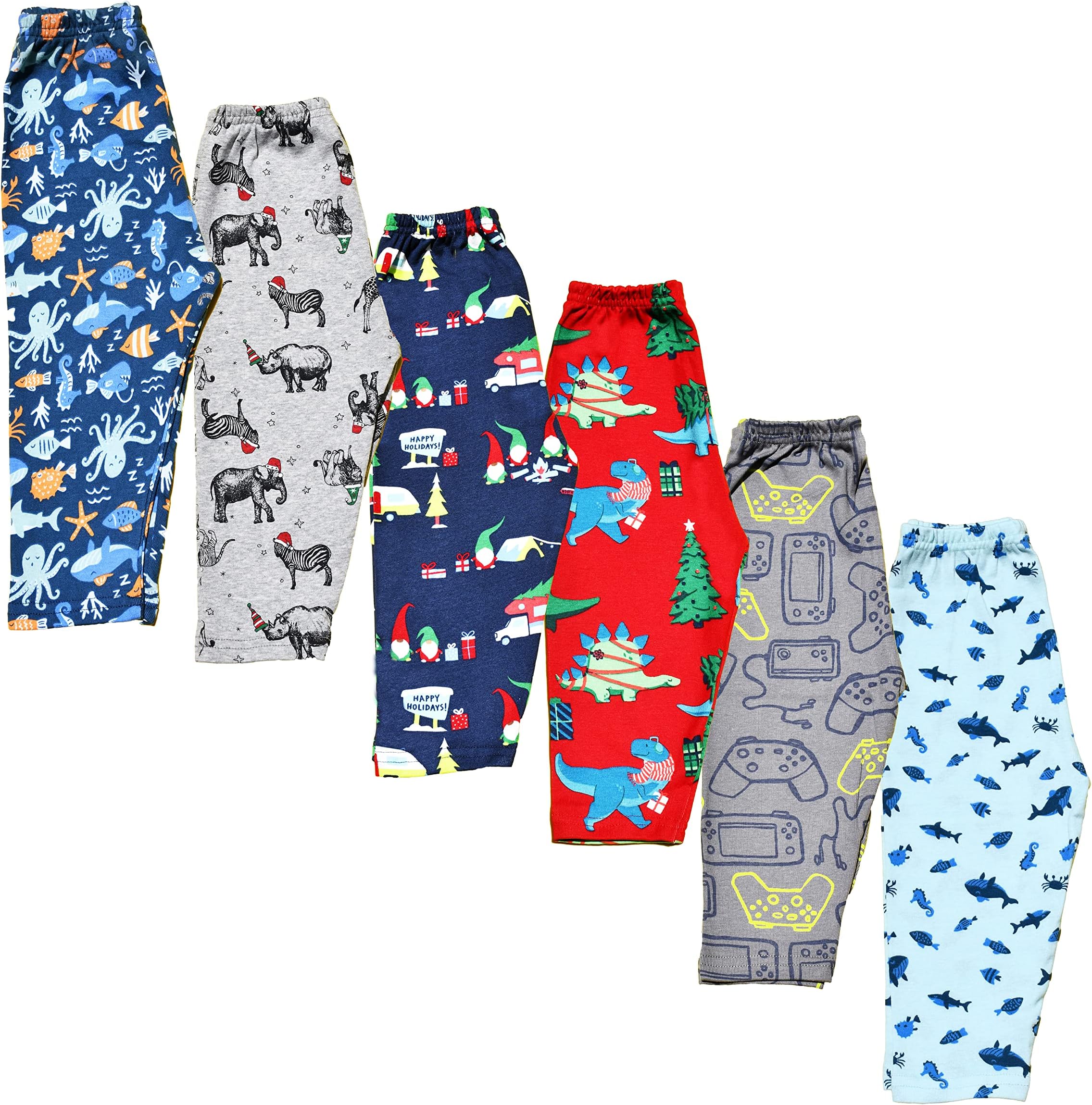 THE LITTLE LOOKERS 100% Cotton Printed Pyjami/Lower/Track Pant for Casual Wear/Night wear for Kids/Infants/Baby Boys/Girls